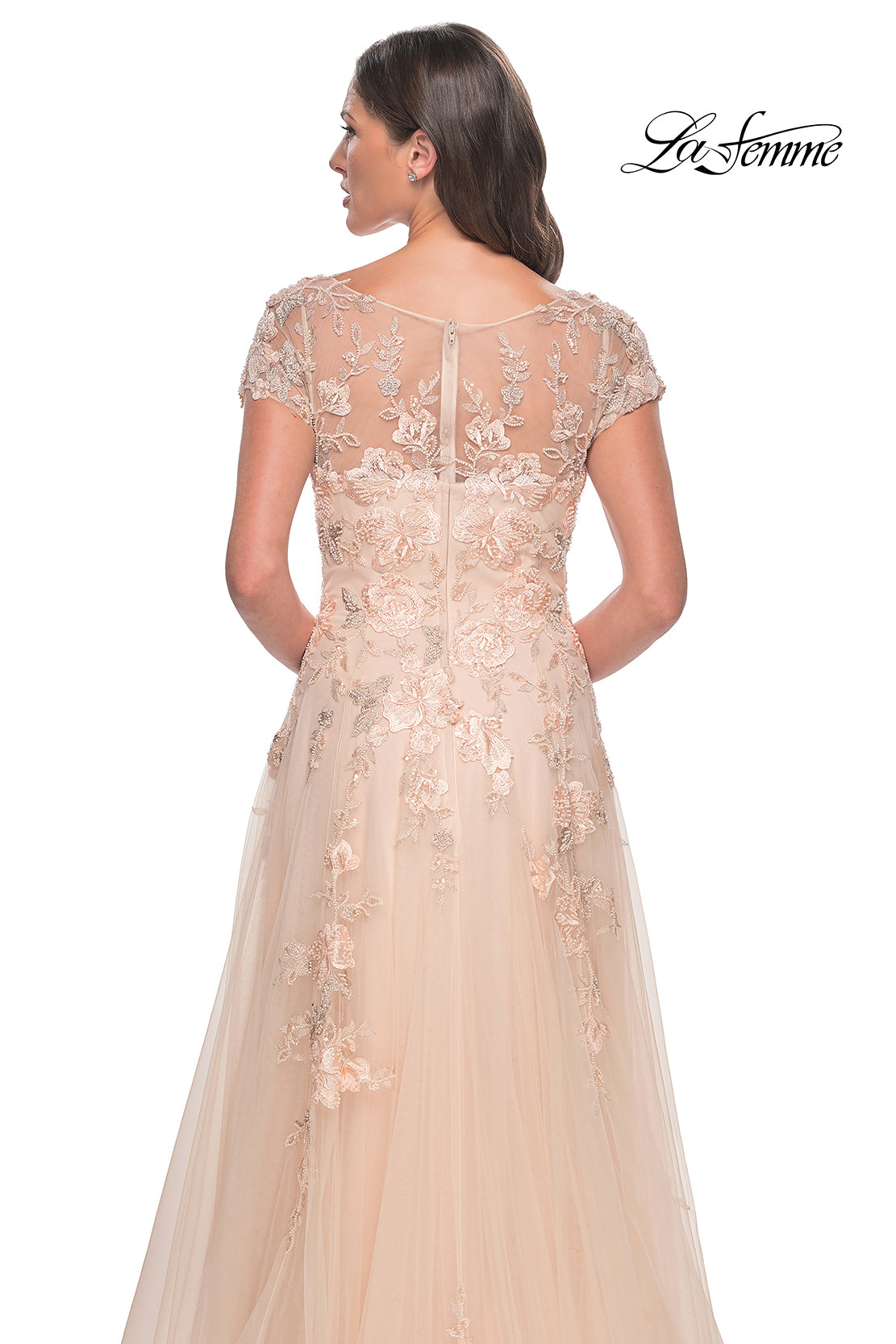 La Femme 31198 in Champagne, back view
