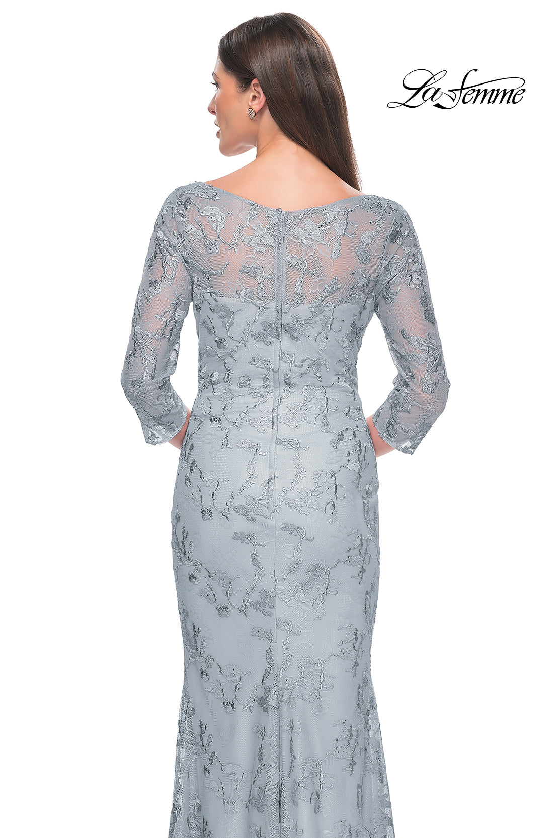 La Femme 31684 in DustyBlue, back view