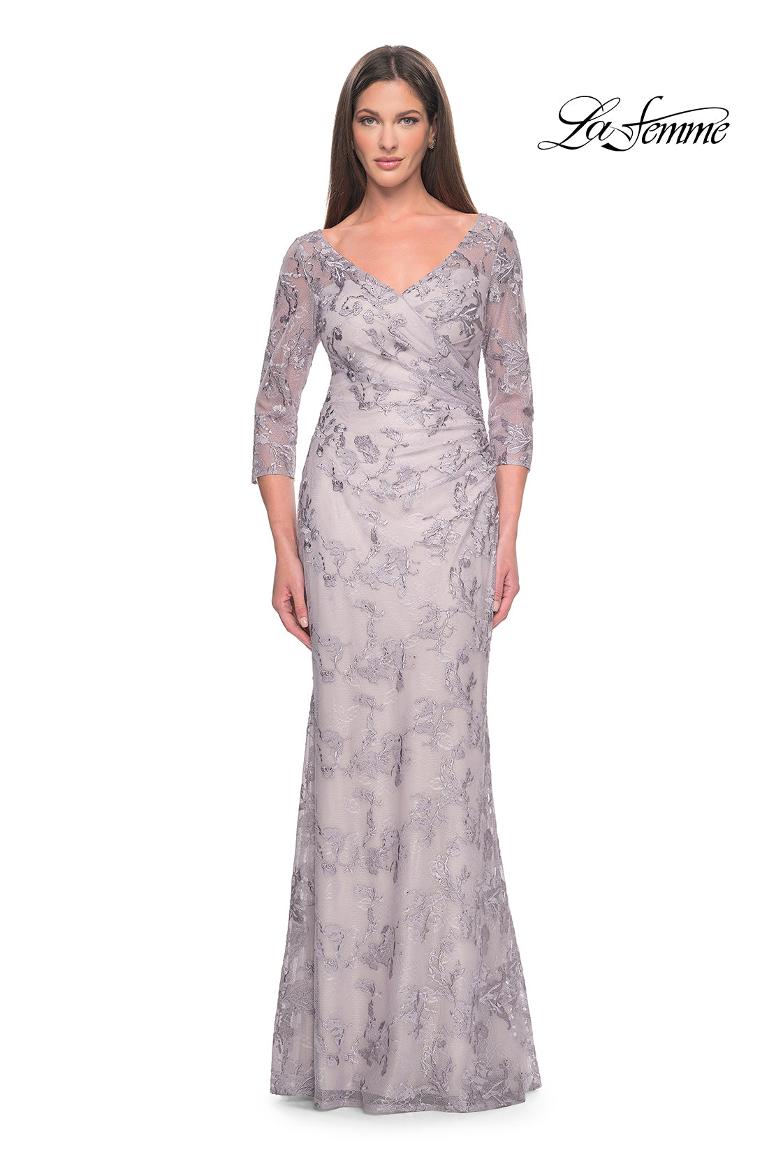 La Femme 31684 in DustyLilac, front view