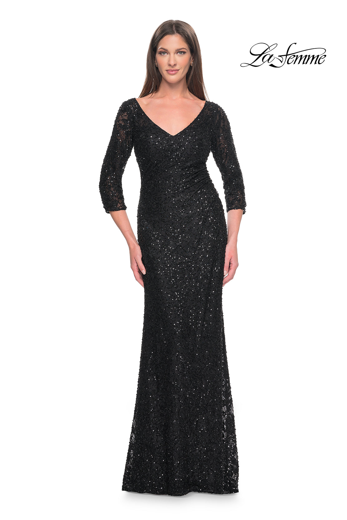 La Femme 31721 in Black, front view