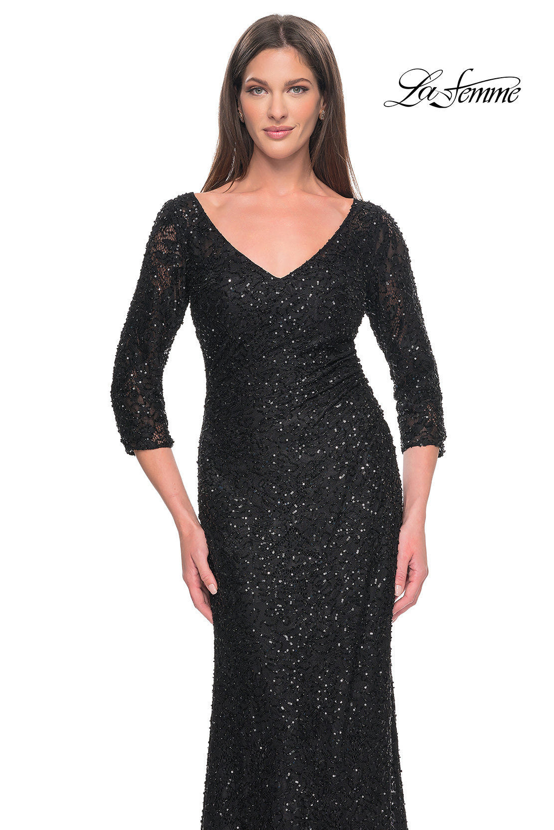 La Femme 31721 in Black, front view