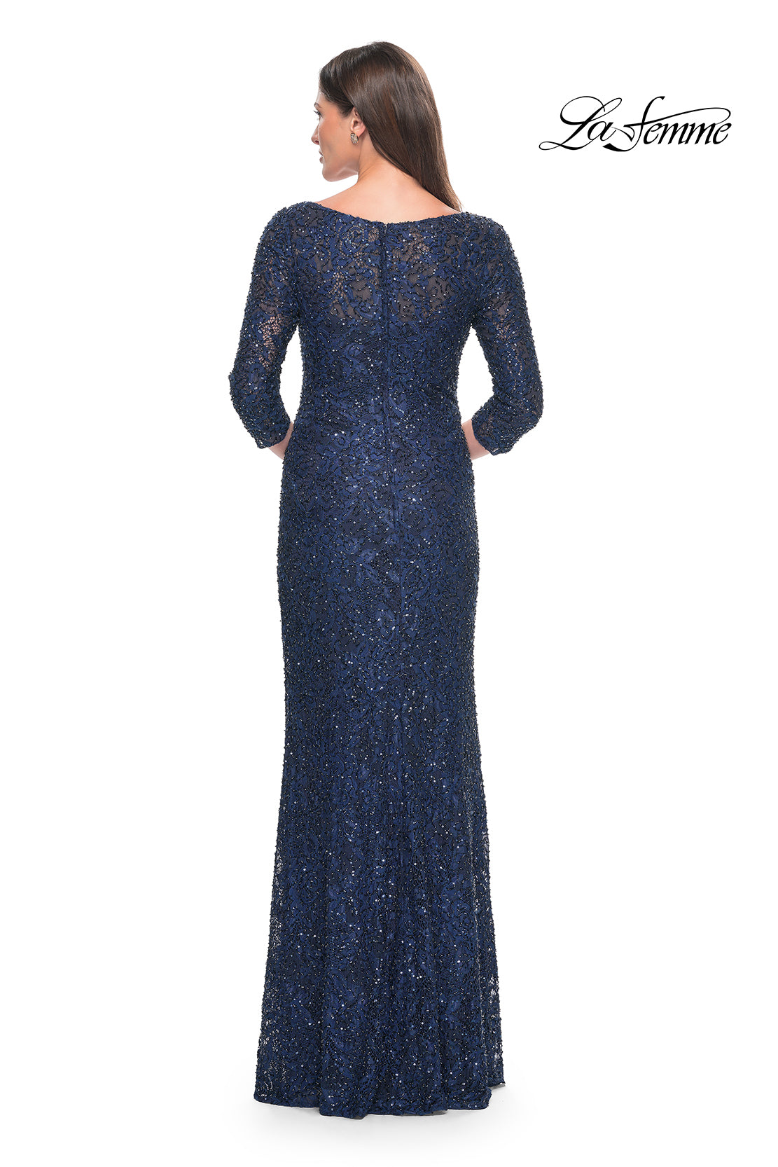 La Femme 31721 in Navy, back view
