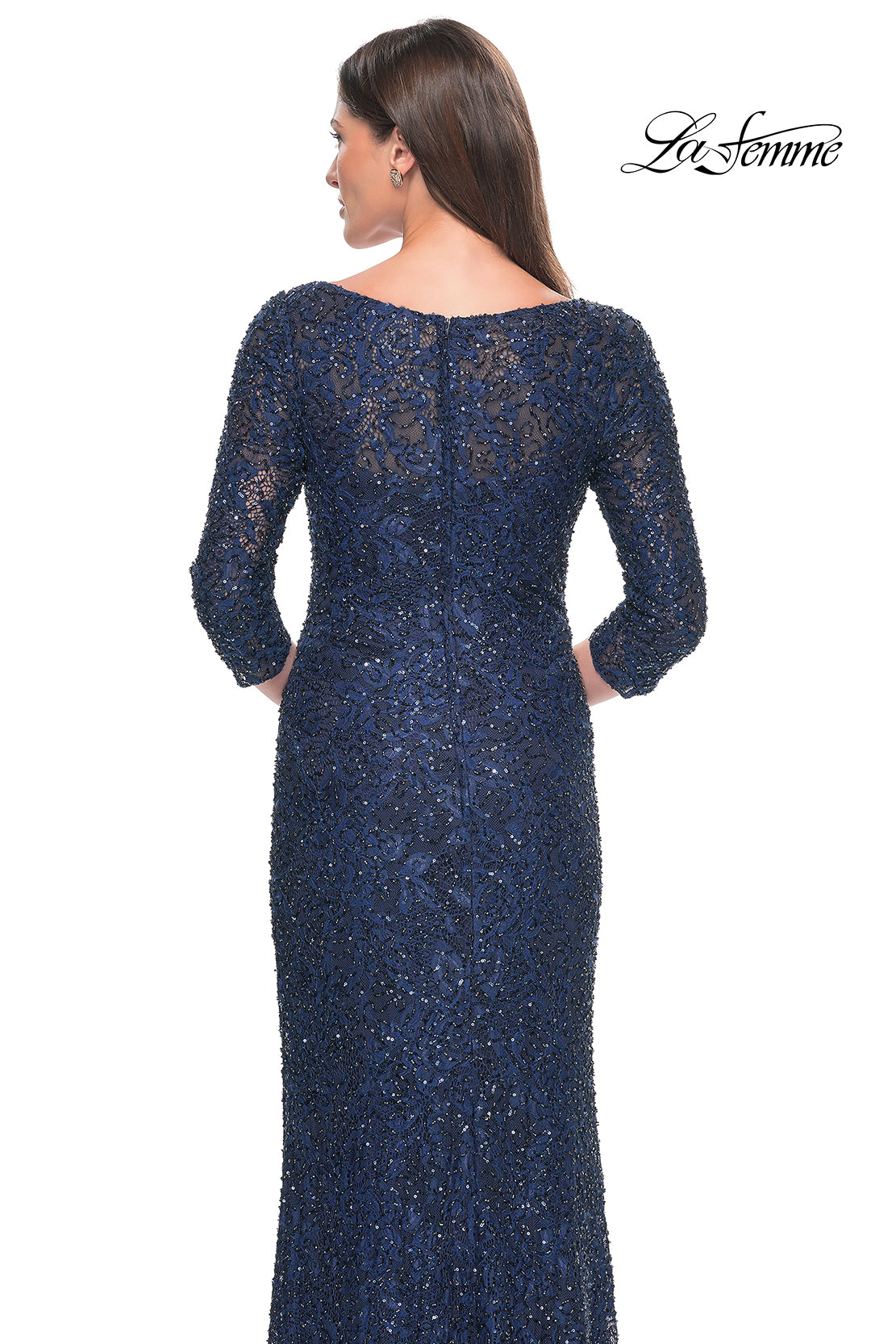 La Femme 31721 in Navy, back view