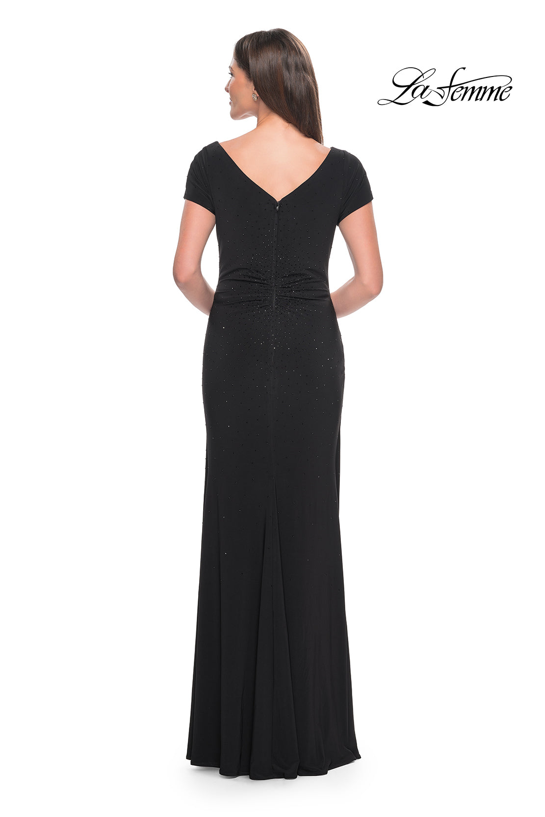 La Femme 31773 in Black, back view