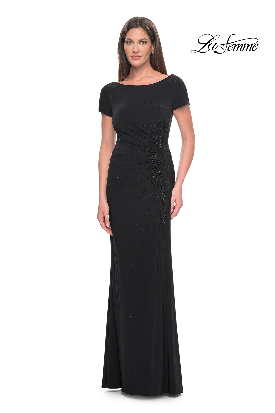 La Femme 31773 in Black, front view