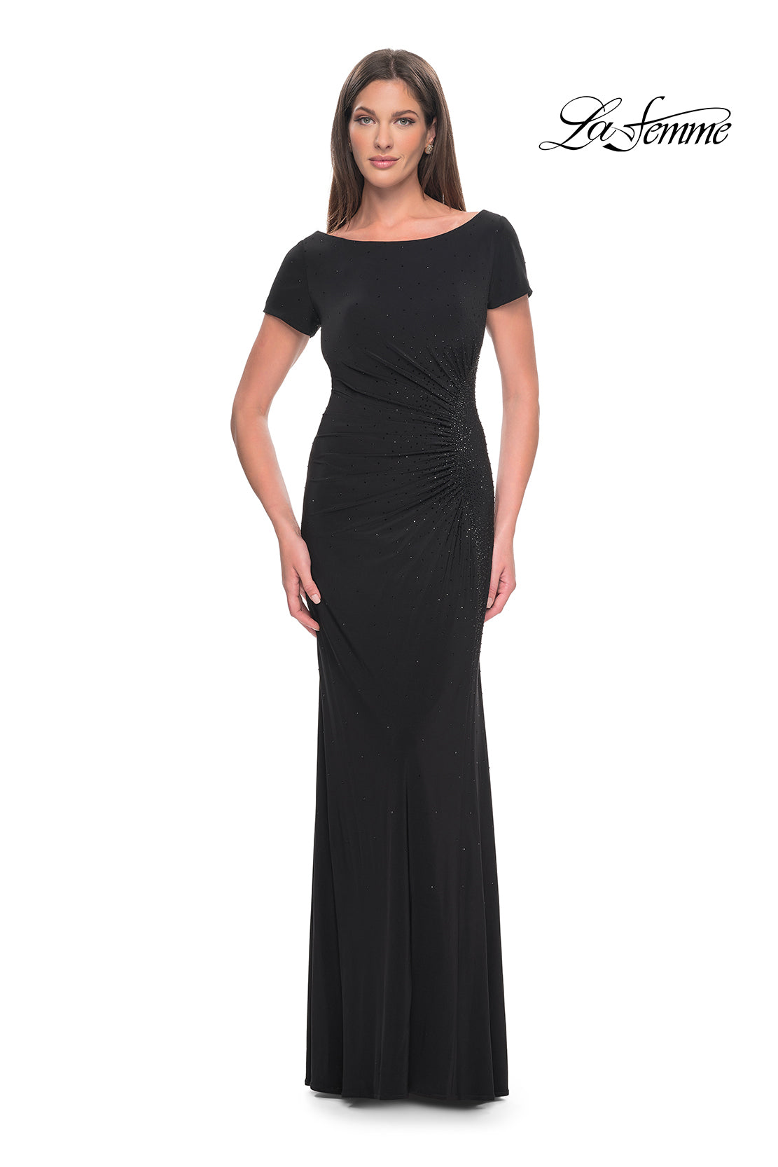 La Femme 31773 in Black, front view