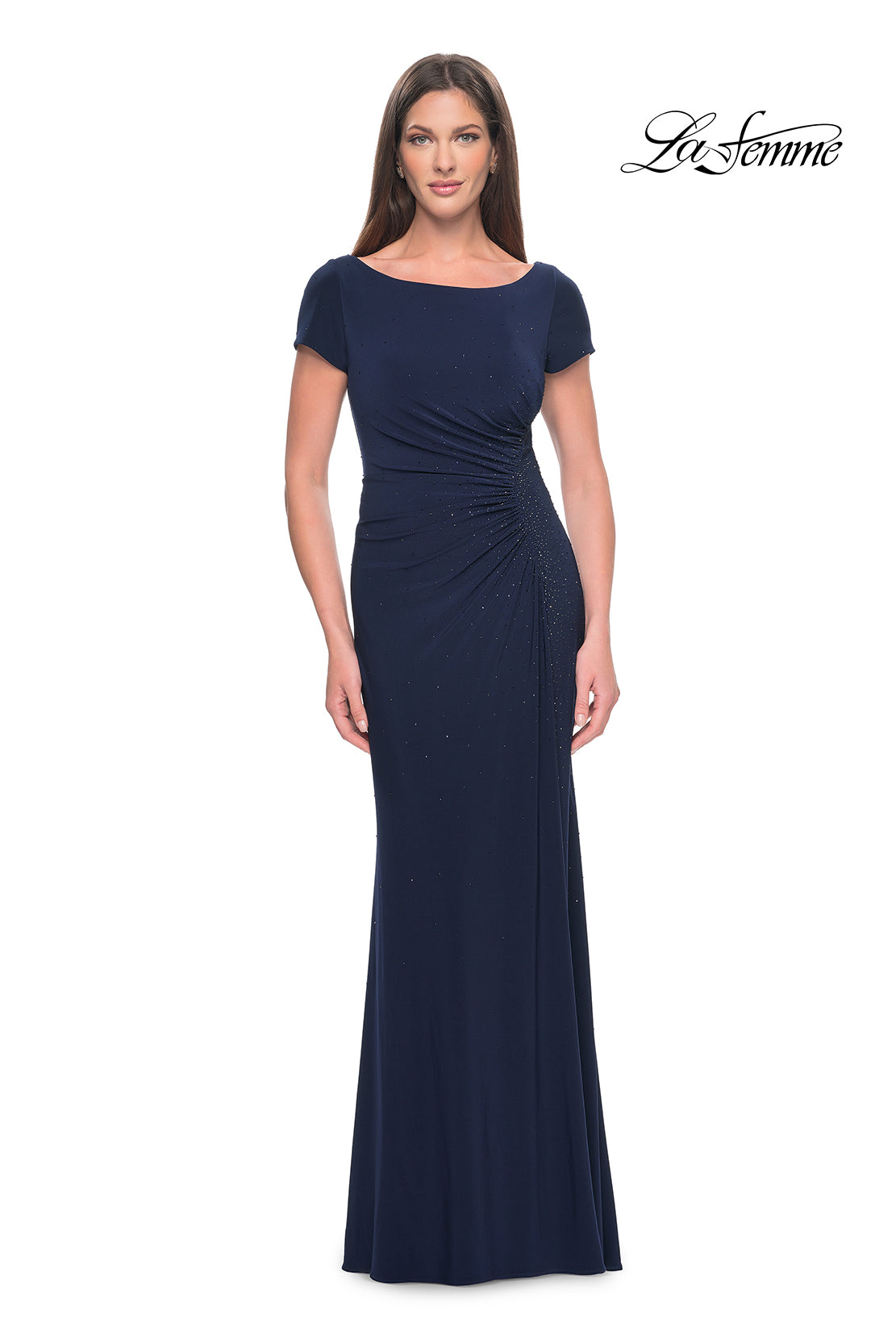 La Femme 31773 in Navy, front view