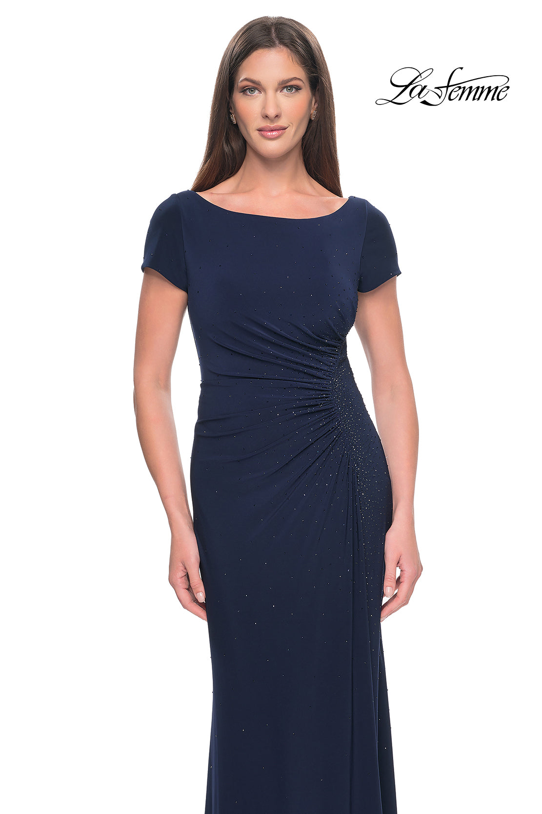 La Femme 31773 in Navy, front view