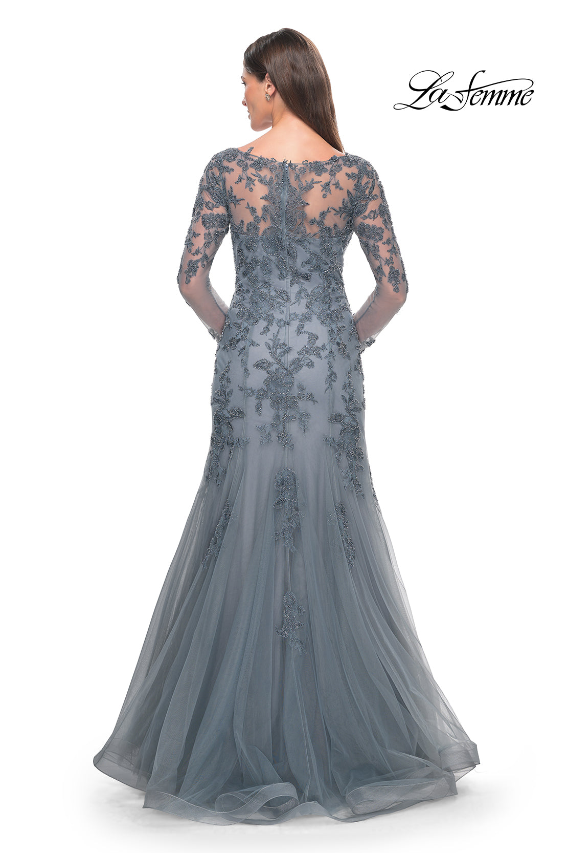 La Femme 31887 in Slate, back view