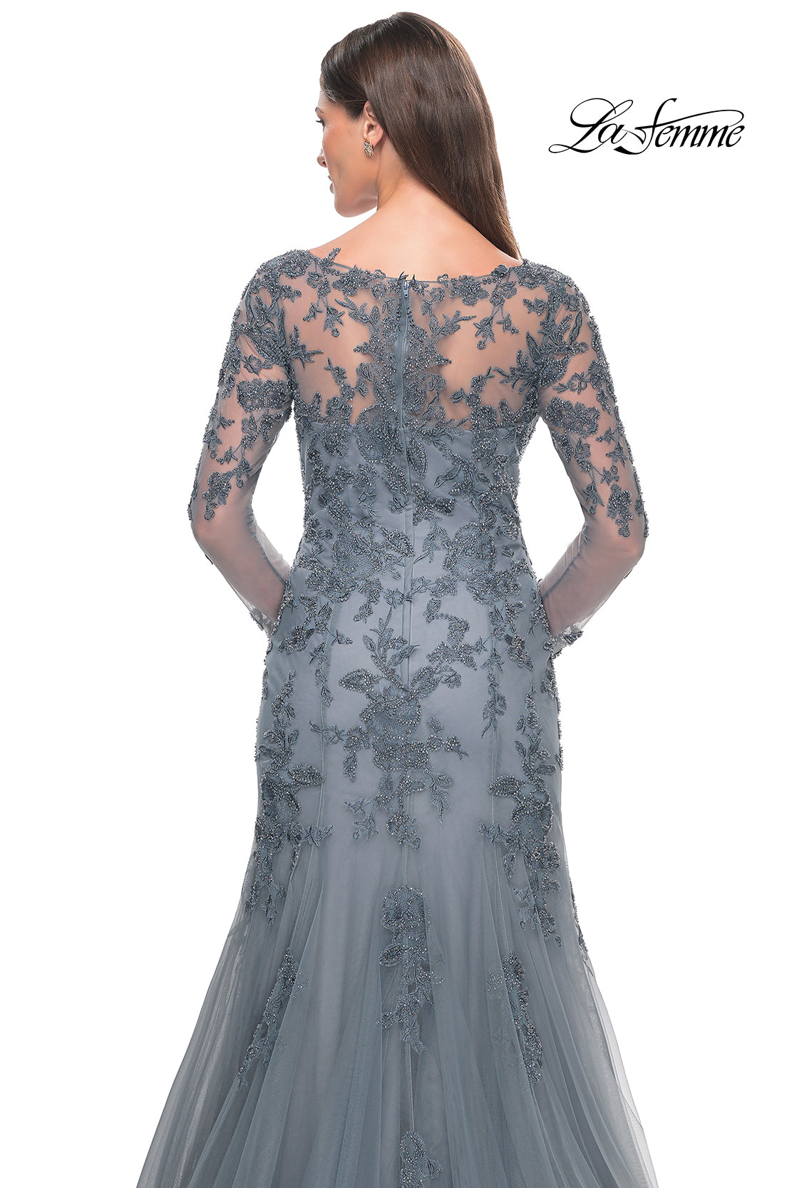 La Femme 31887 in Slate, back view