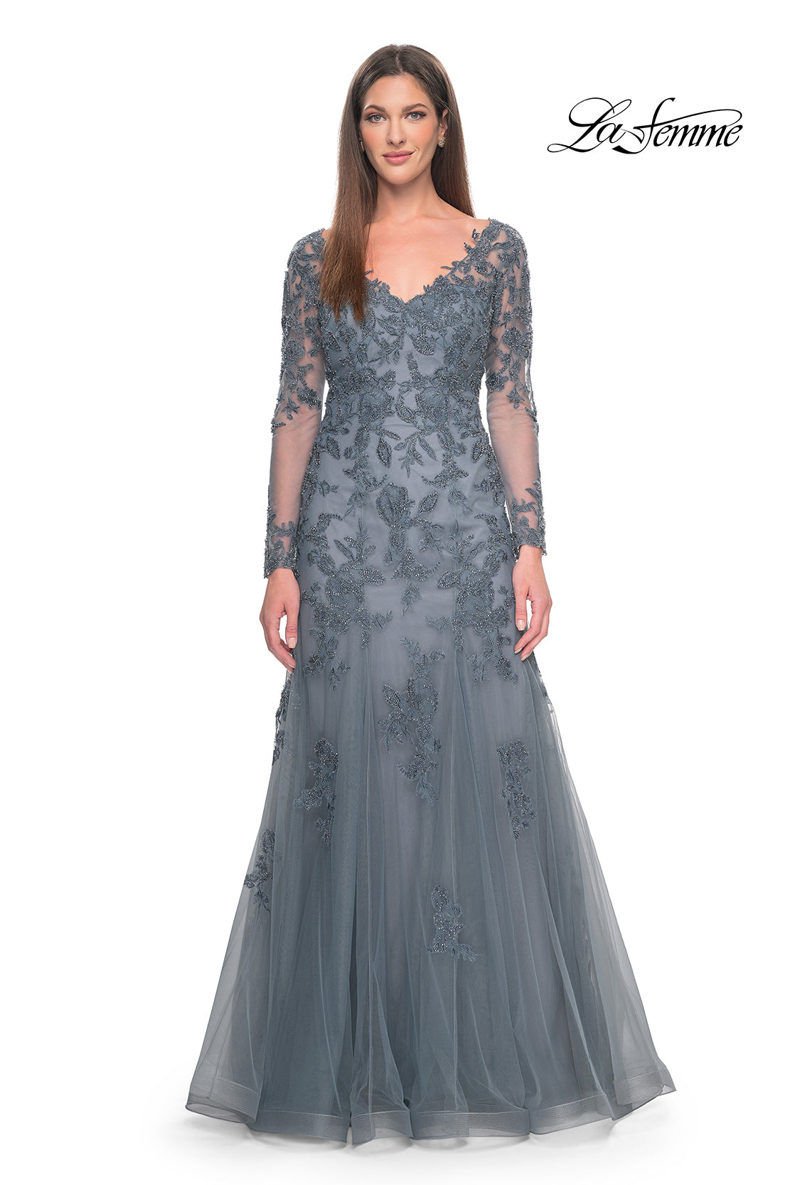 La Femme 31887 in Slate, front view