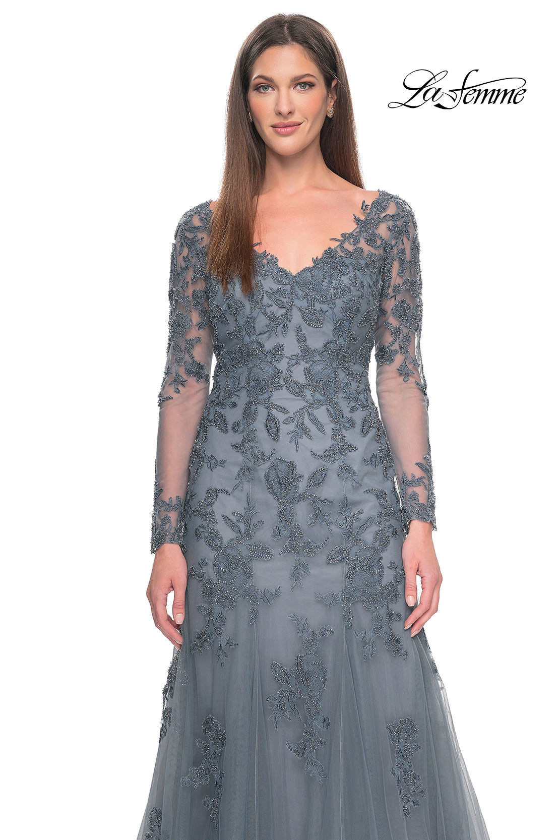 La Femme 31887 in Slate, front view