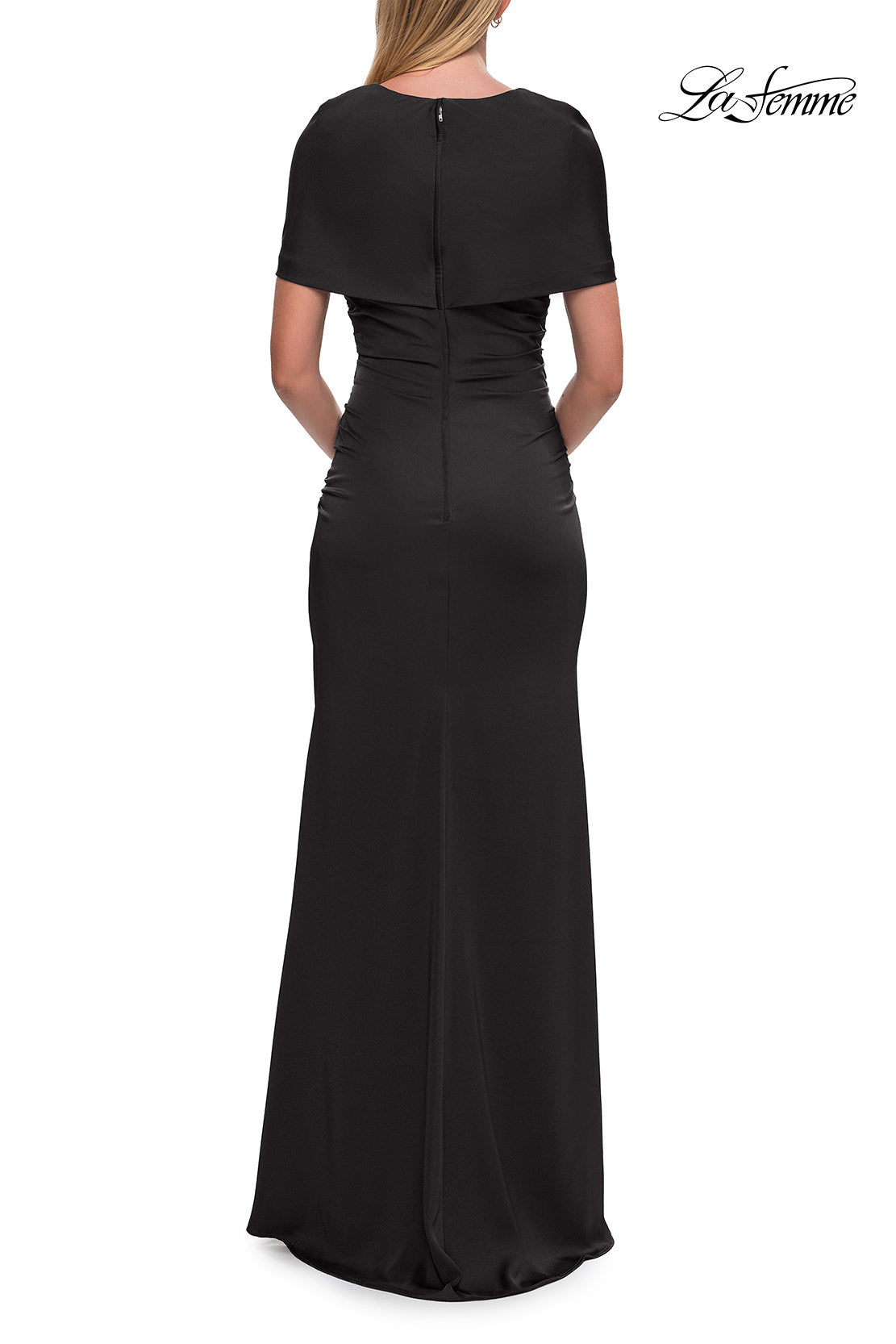 La Femme 33157 in Black, back view