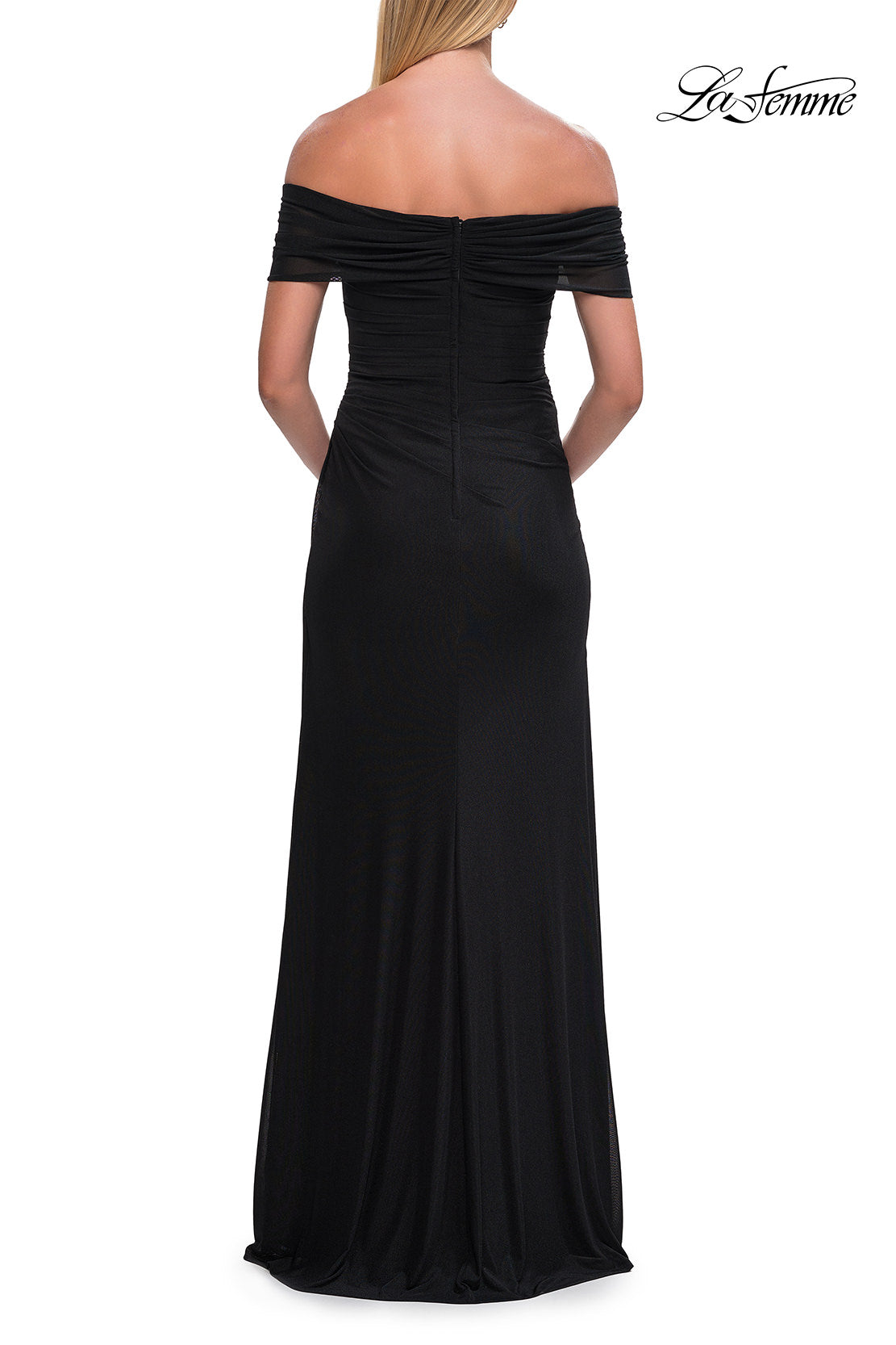 La Femme 33273 in Black, back view
