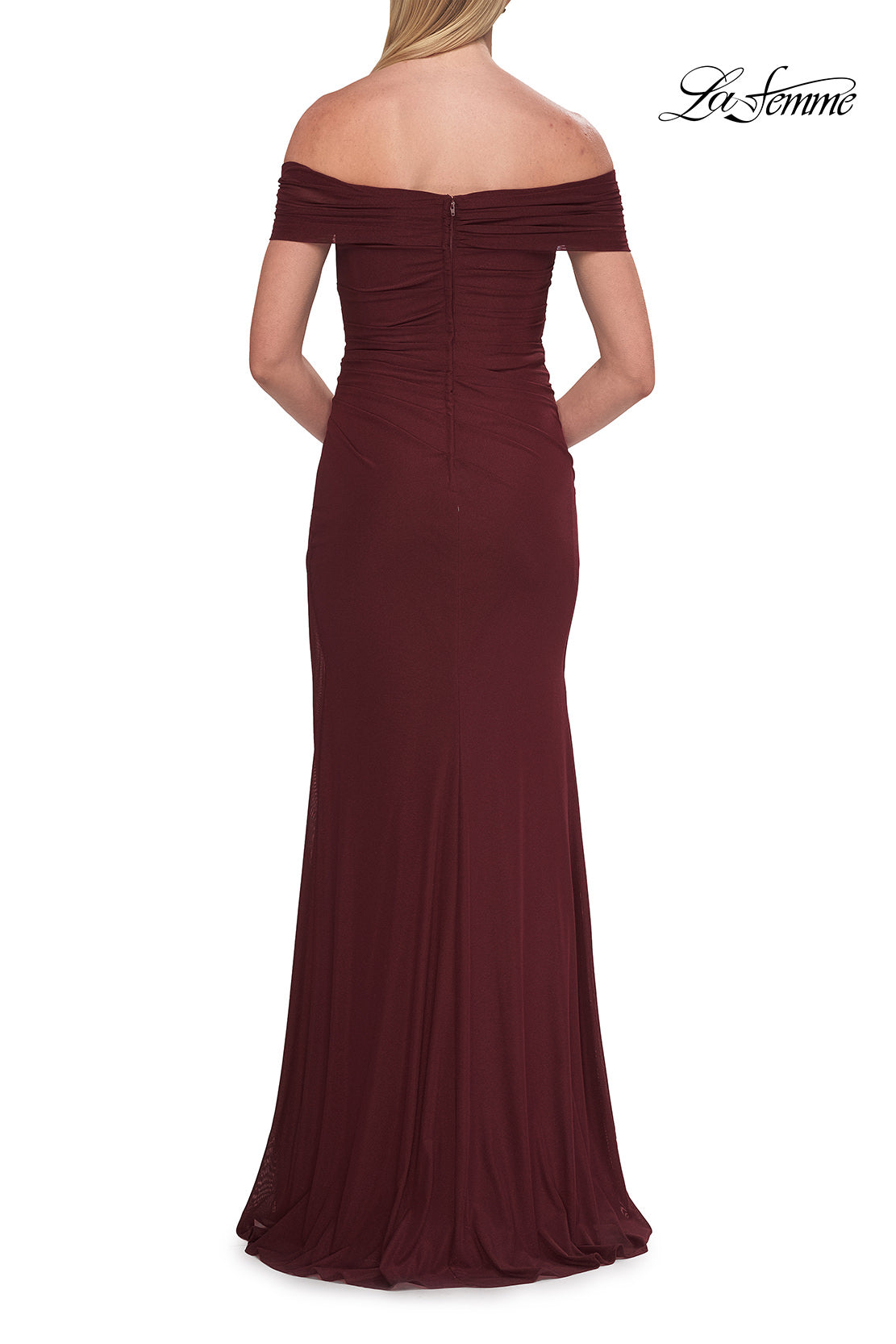 La Femme 33273 in Wine, back view