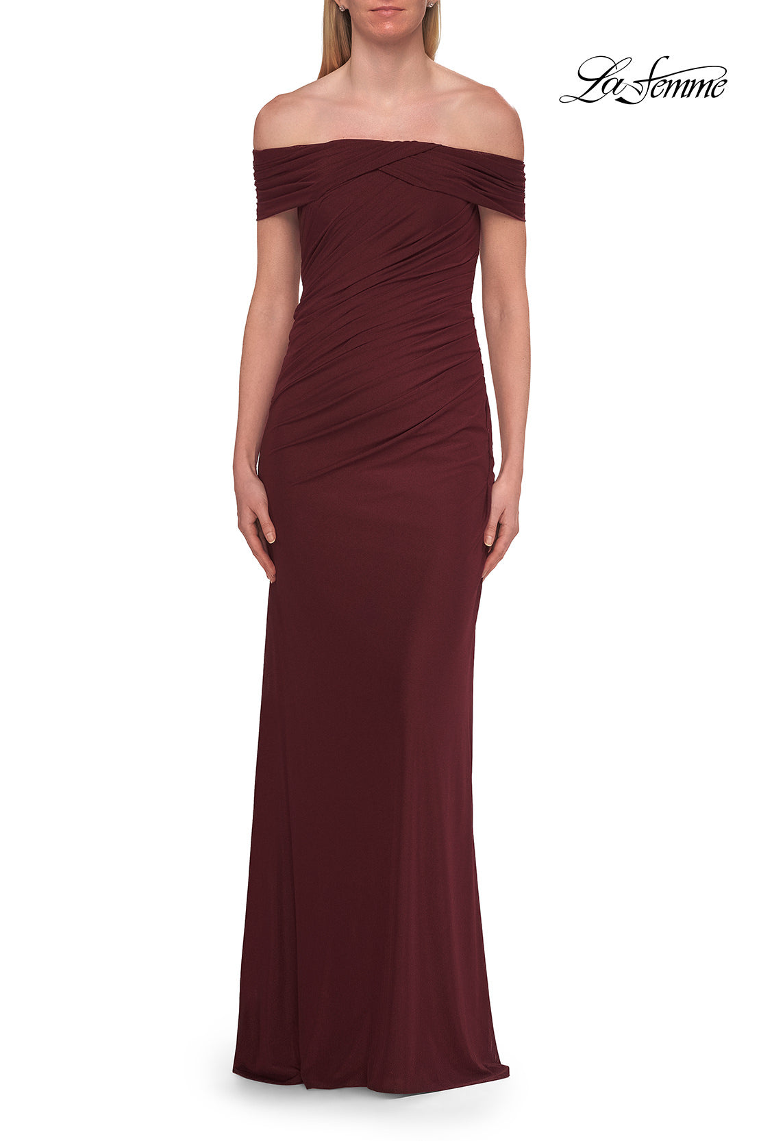 La Femme 33273 in Wine, front view