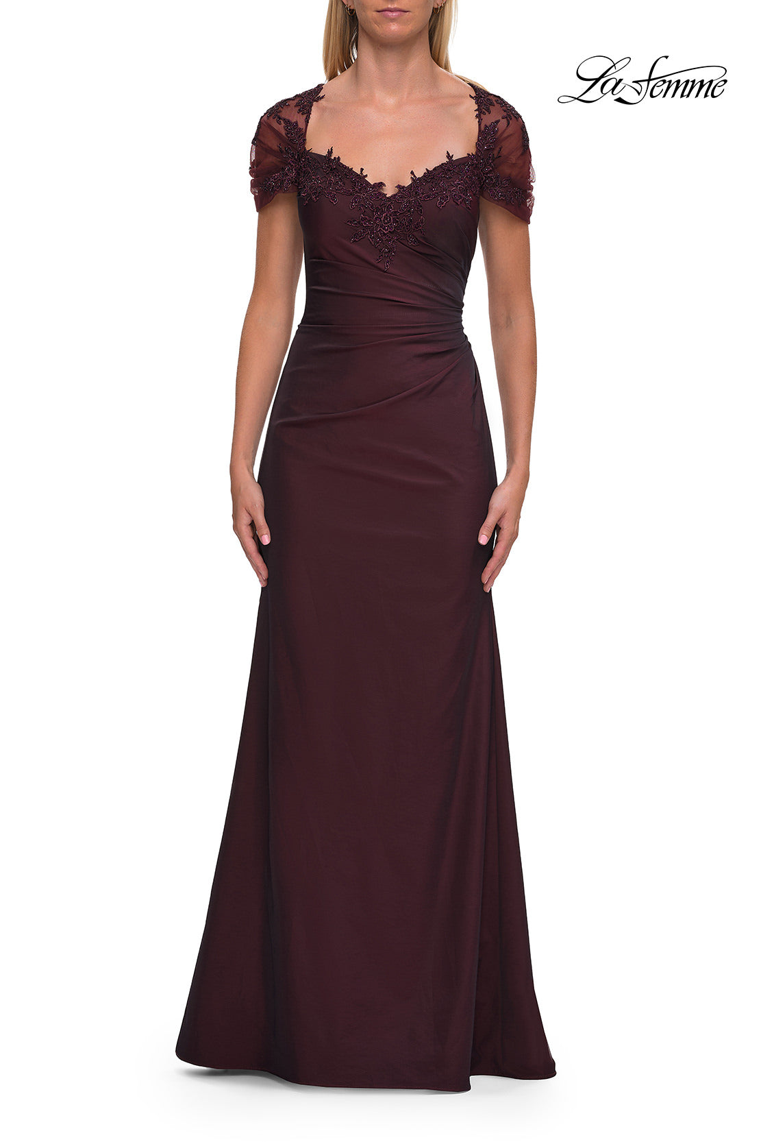 La Femme 33579 in DarkBerry, front view