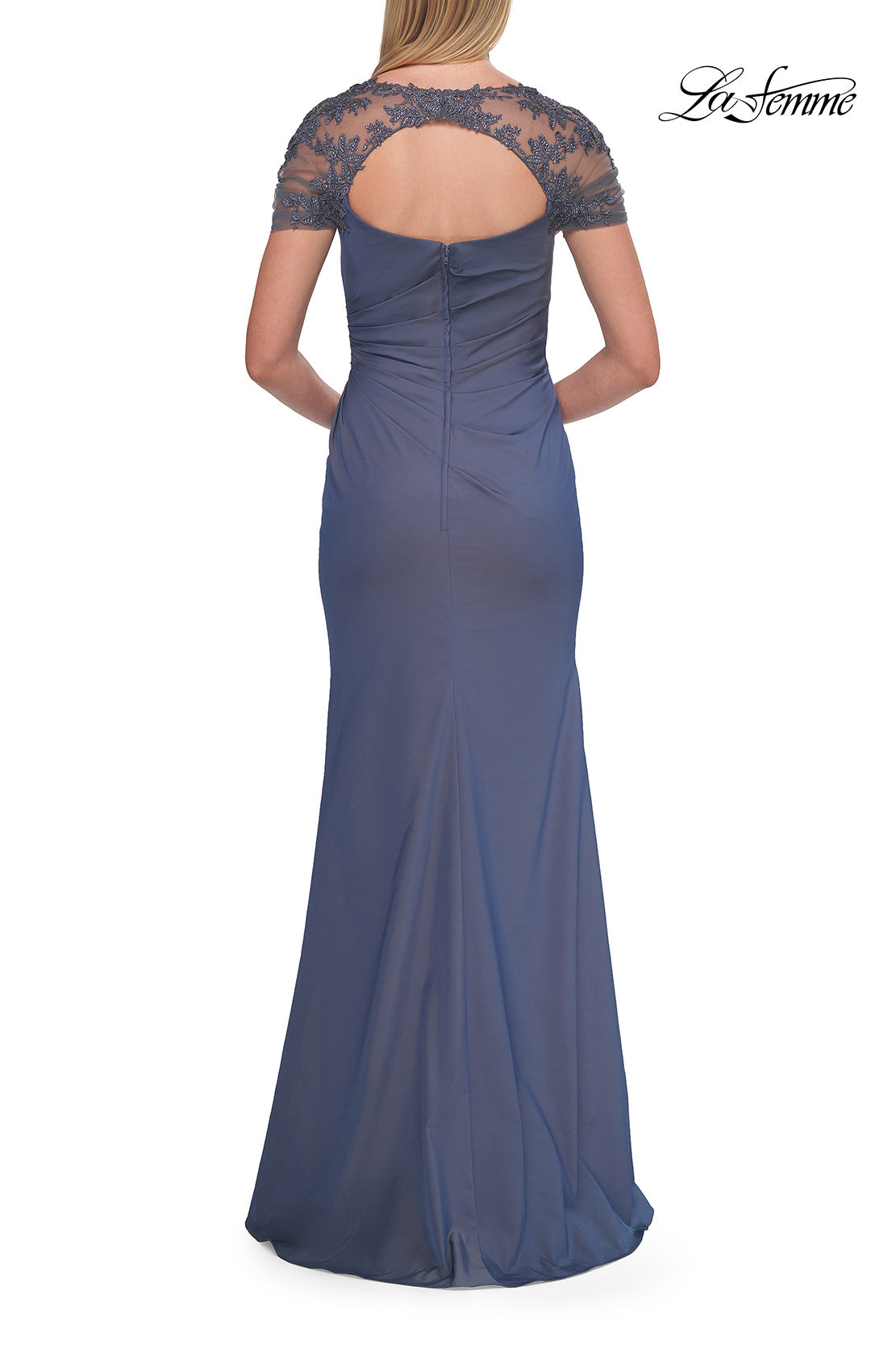 La Femme 33579 in SlateBlue, back view