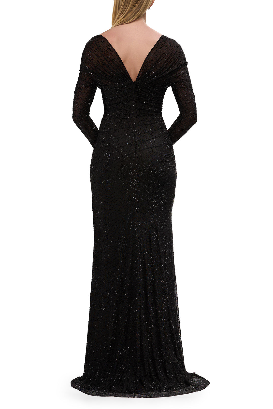 La Femme 33642 in Black, back view