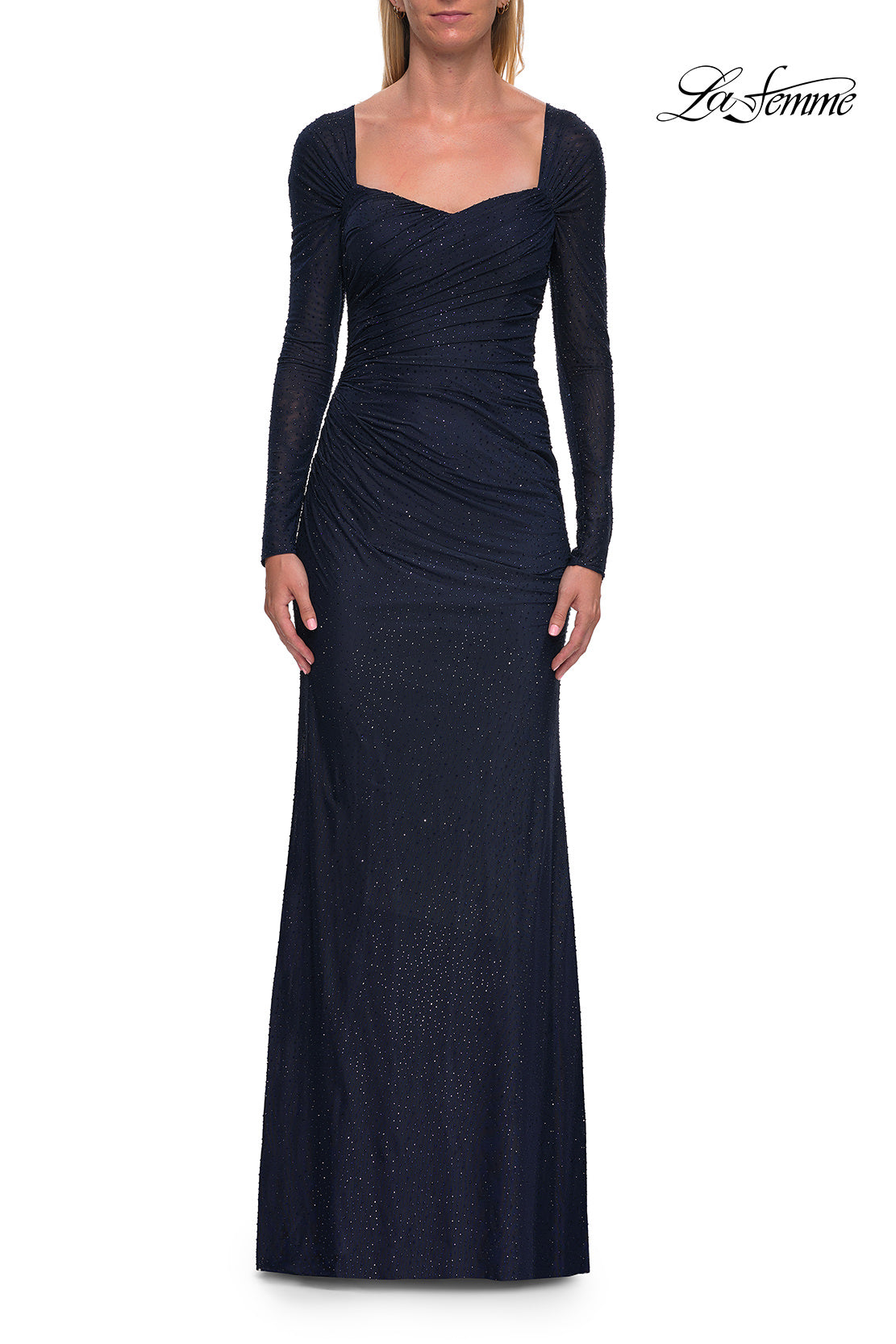 La Femme 33642 in Navy, front view