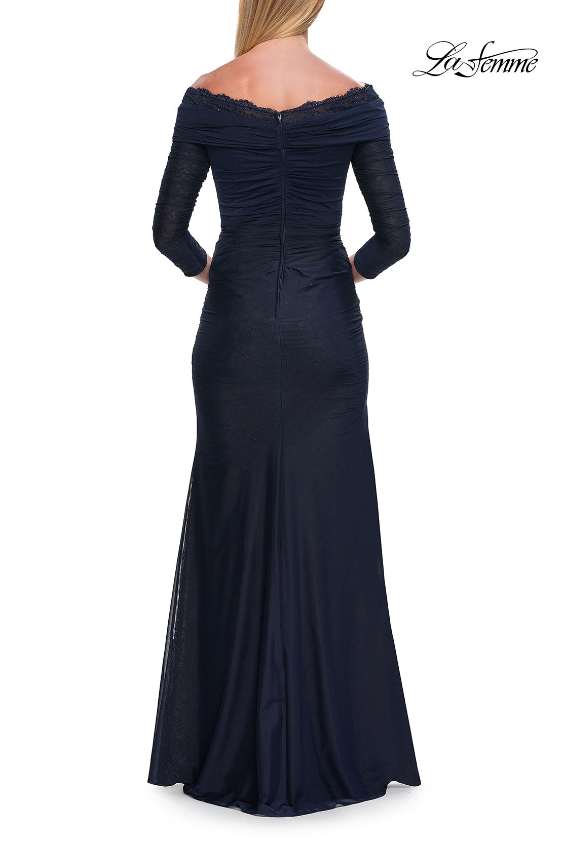 La Femme 33655 in Navy, back view