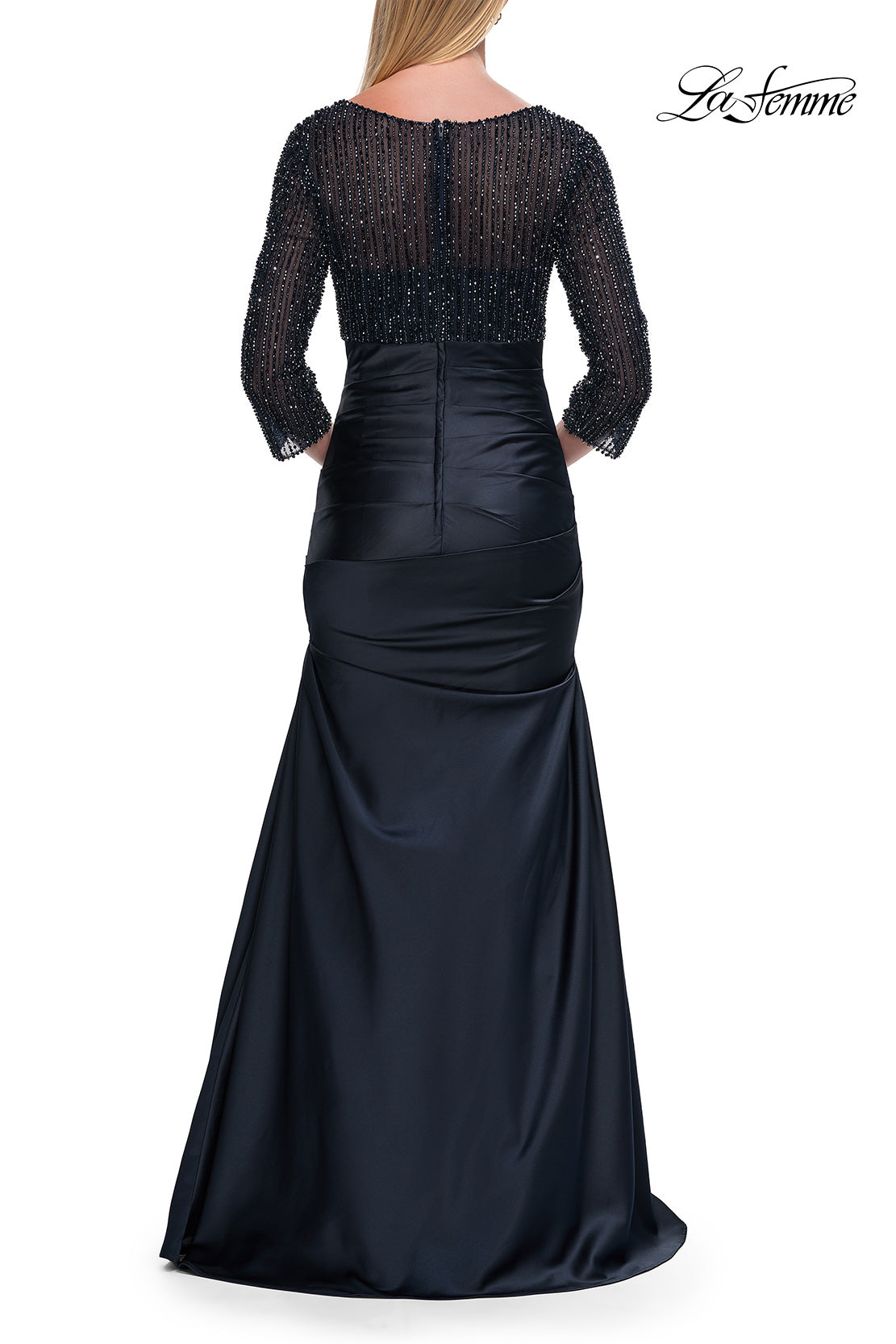 La Femme 33659 in Navy, back view