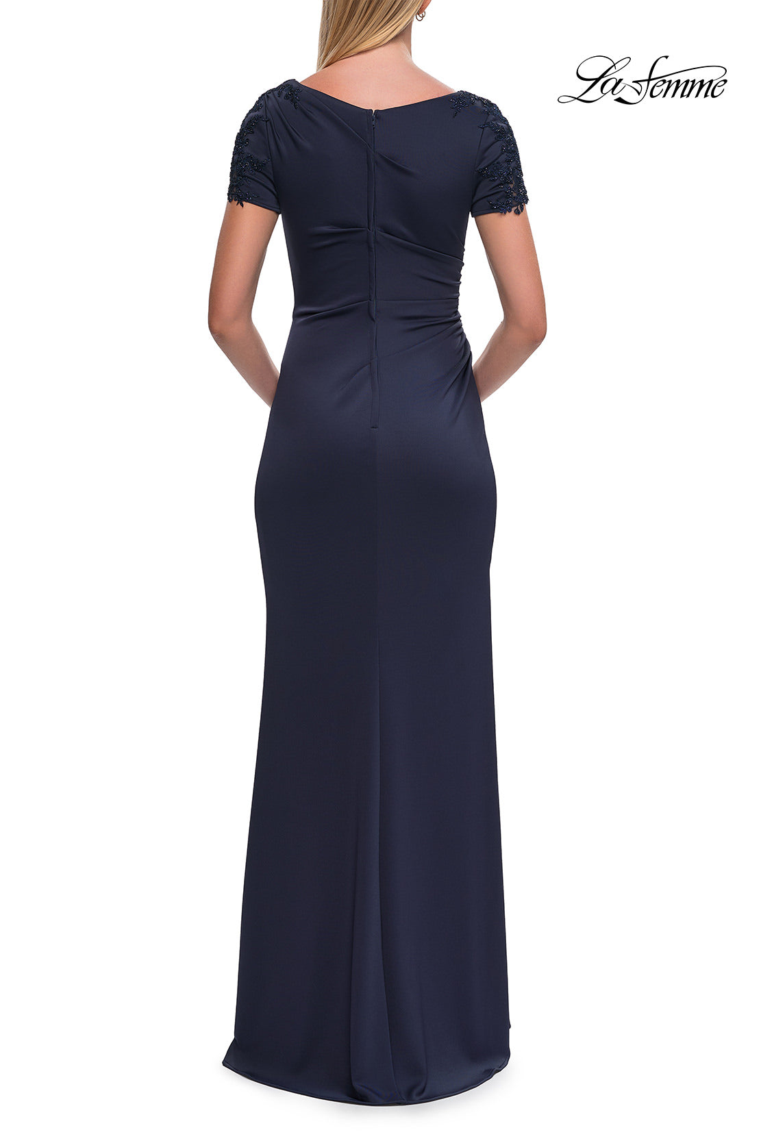 La Femme 33693 in Navy, back view