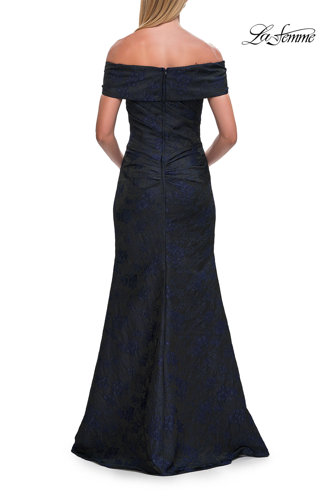 La Femme 33711 in Navy, back view