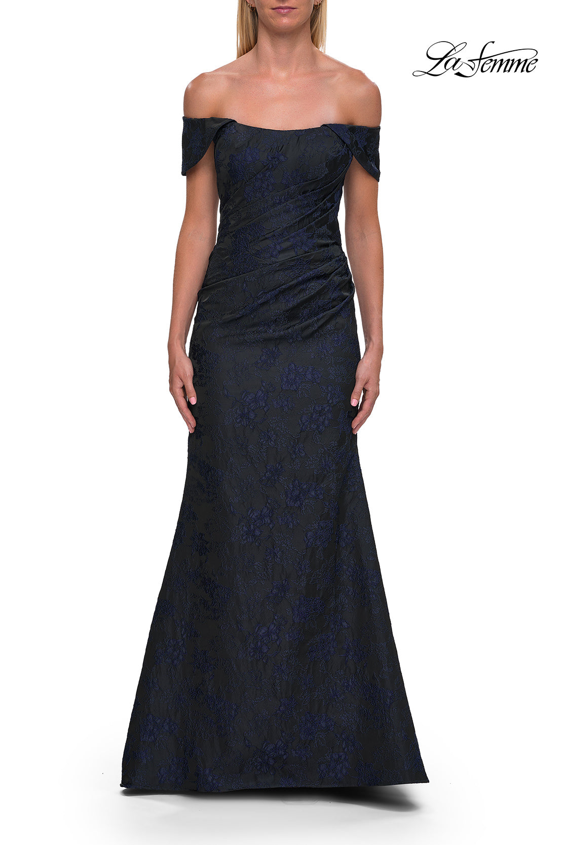 La Femme 33711 in Navy, front view