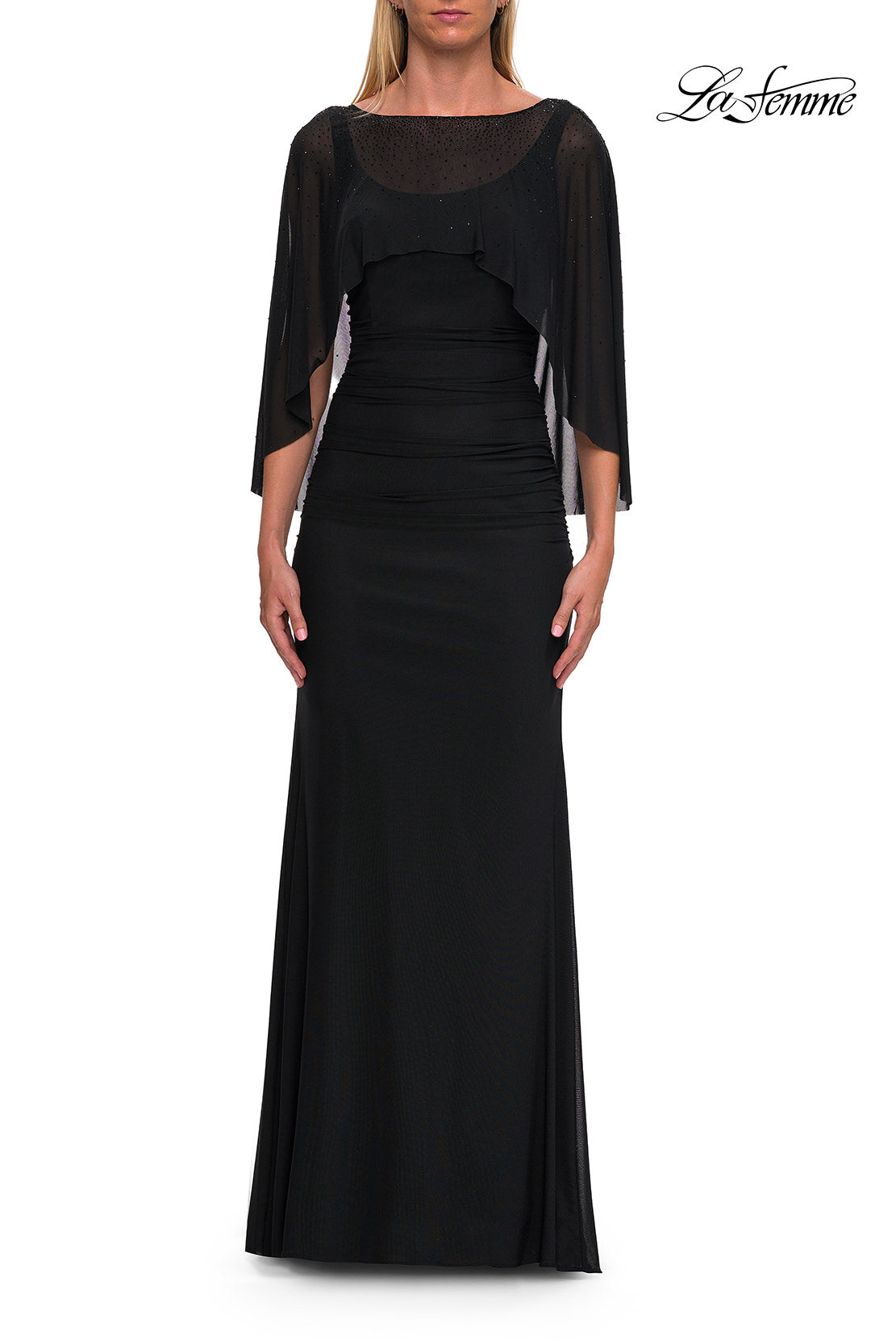 La Femme 33718 in Black, front view