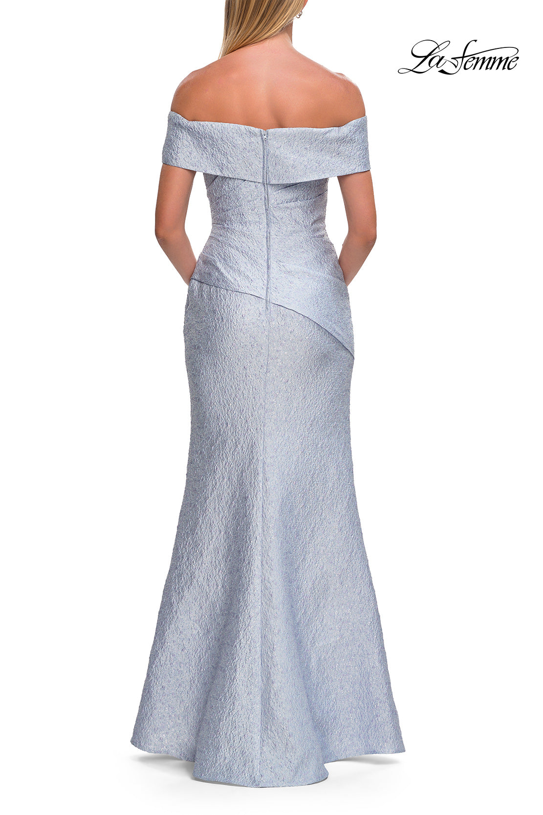 La Femme 33719 in LightBlue, back view