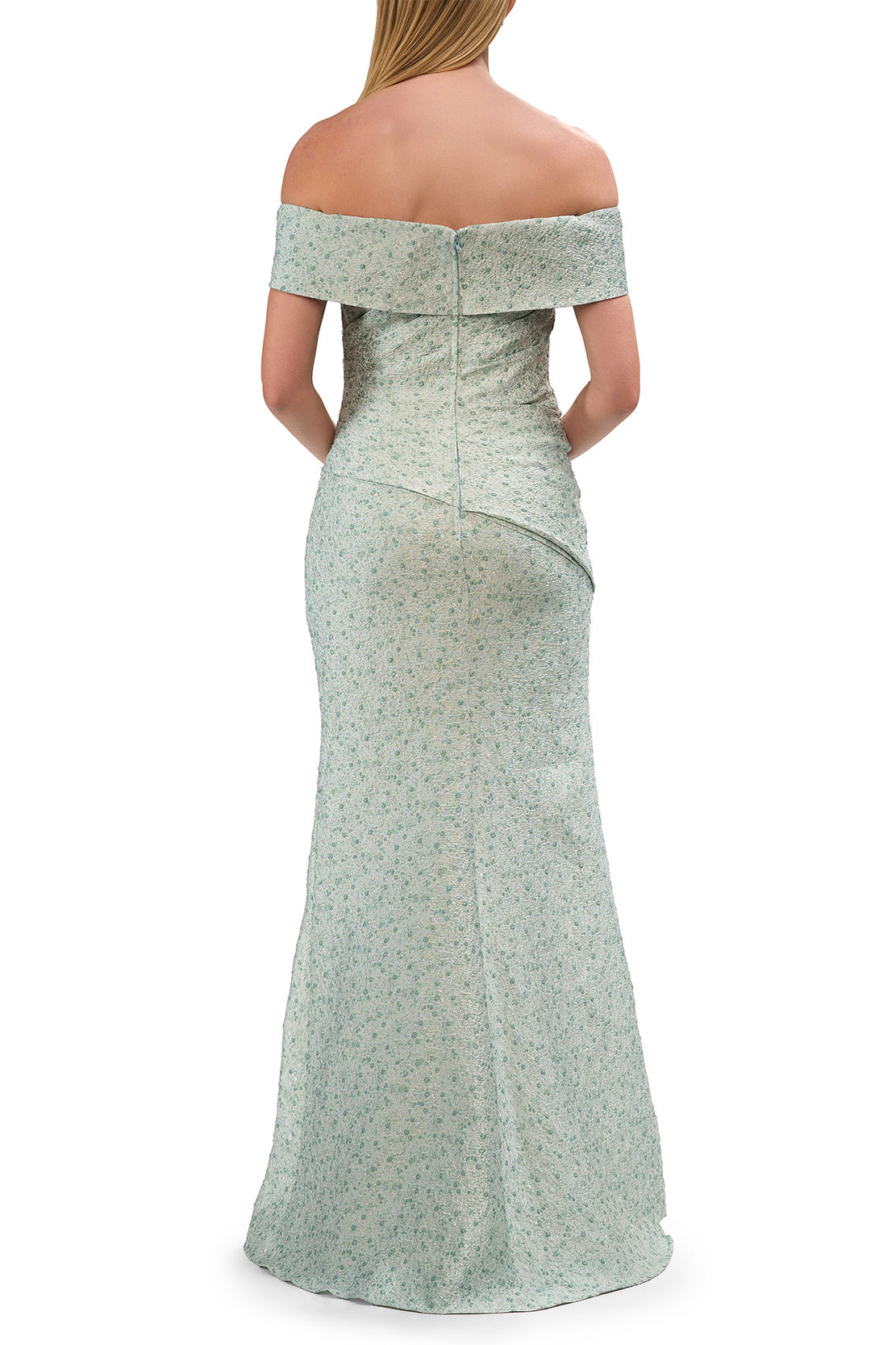 La Femme 33719 in Sage, back view