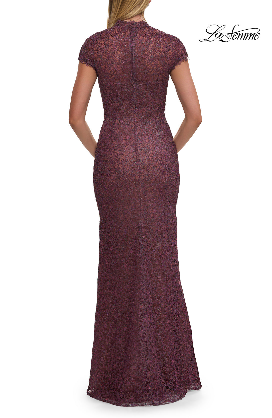 La Femme 33729 in Orchid, back view