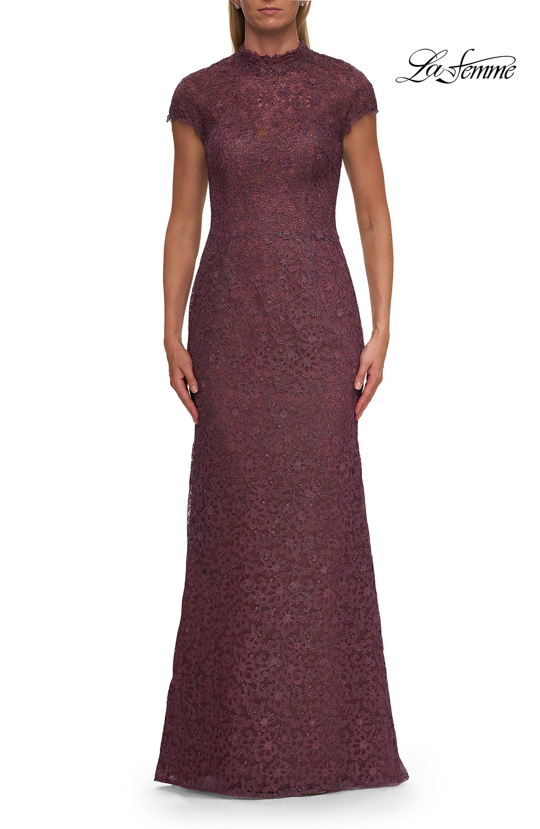 La Femme 33729 in Orchid, front view