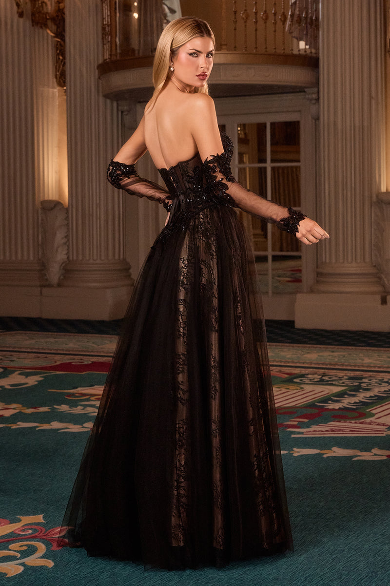 Ladivine by Cinderella Divine cd717-black-back