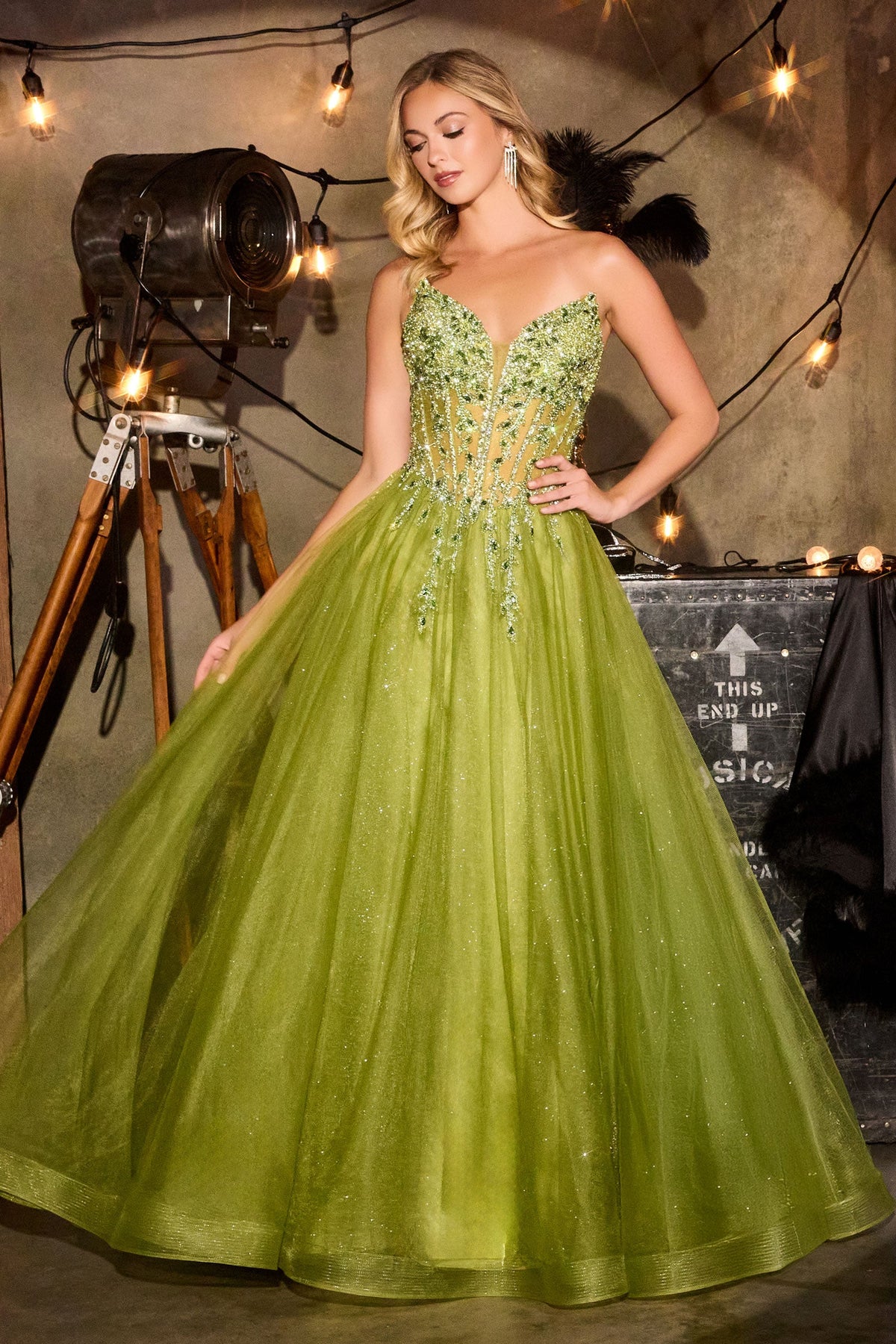 Ladivine by Cinderella Divine cd721-greenery-1
