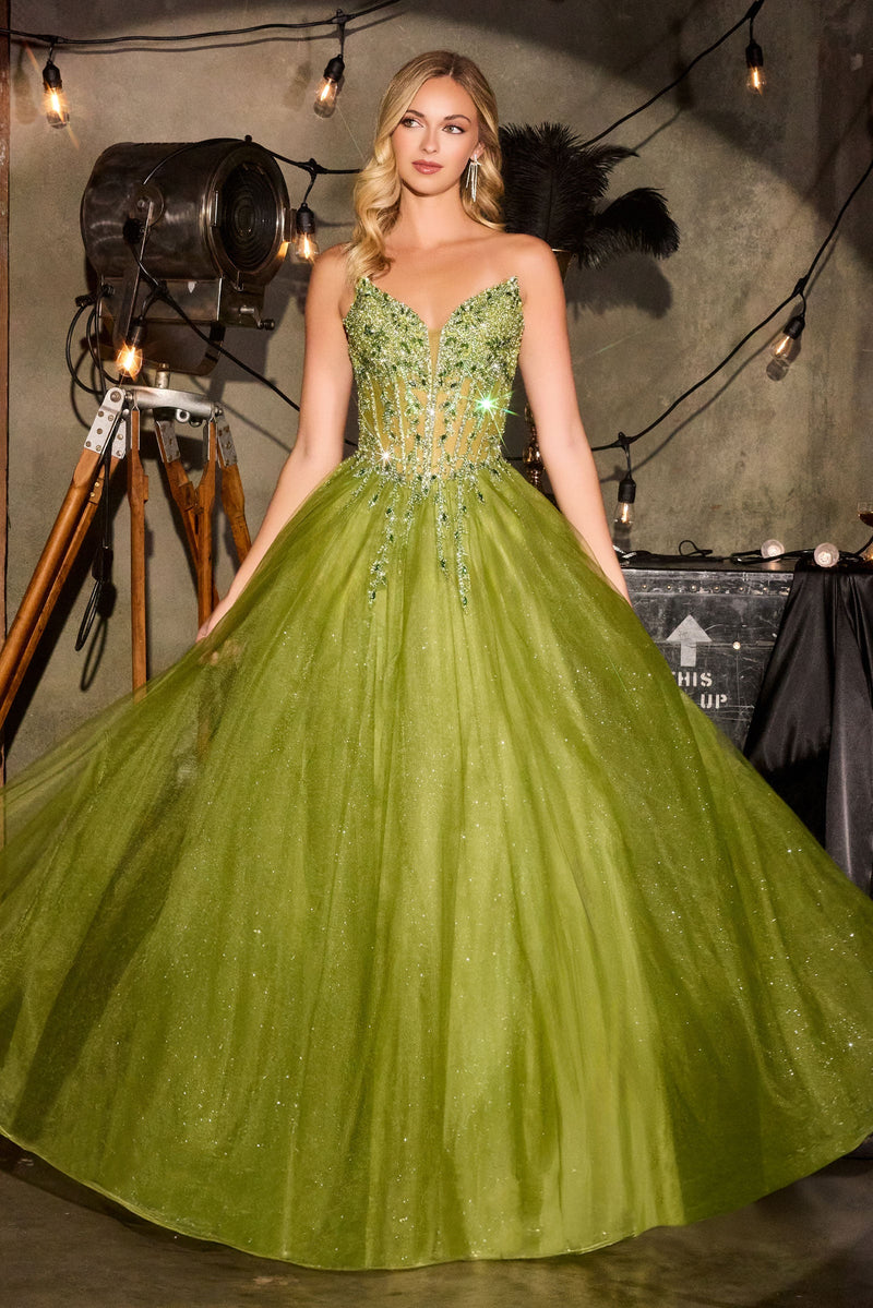 Ladivine by Cinderella Divine cd721-greenery-front