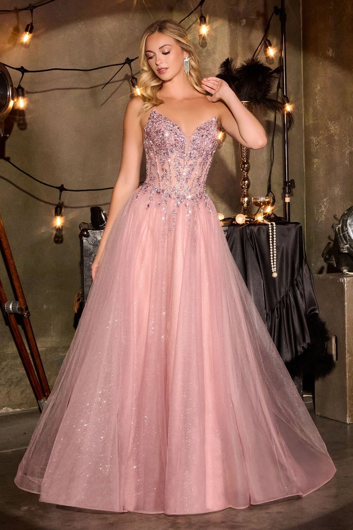 Ladivine by Cinderella Divine cd721-mauve-front