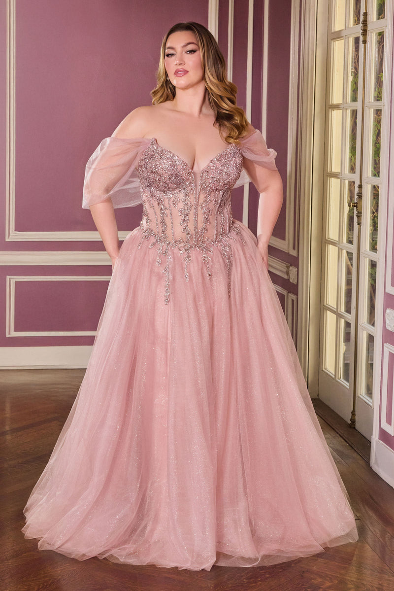 Ladivine by Cinderella Divine cd721c-mauve-front