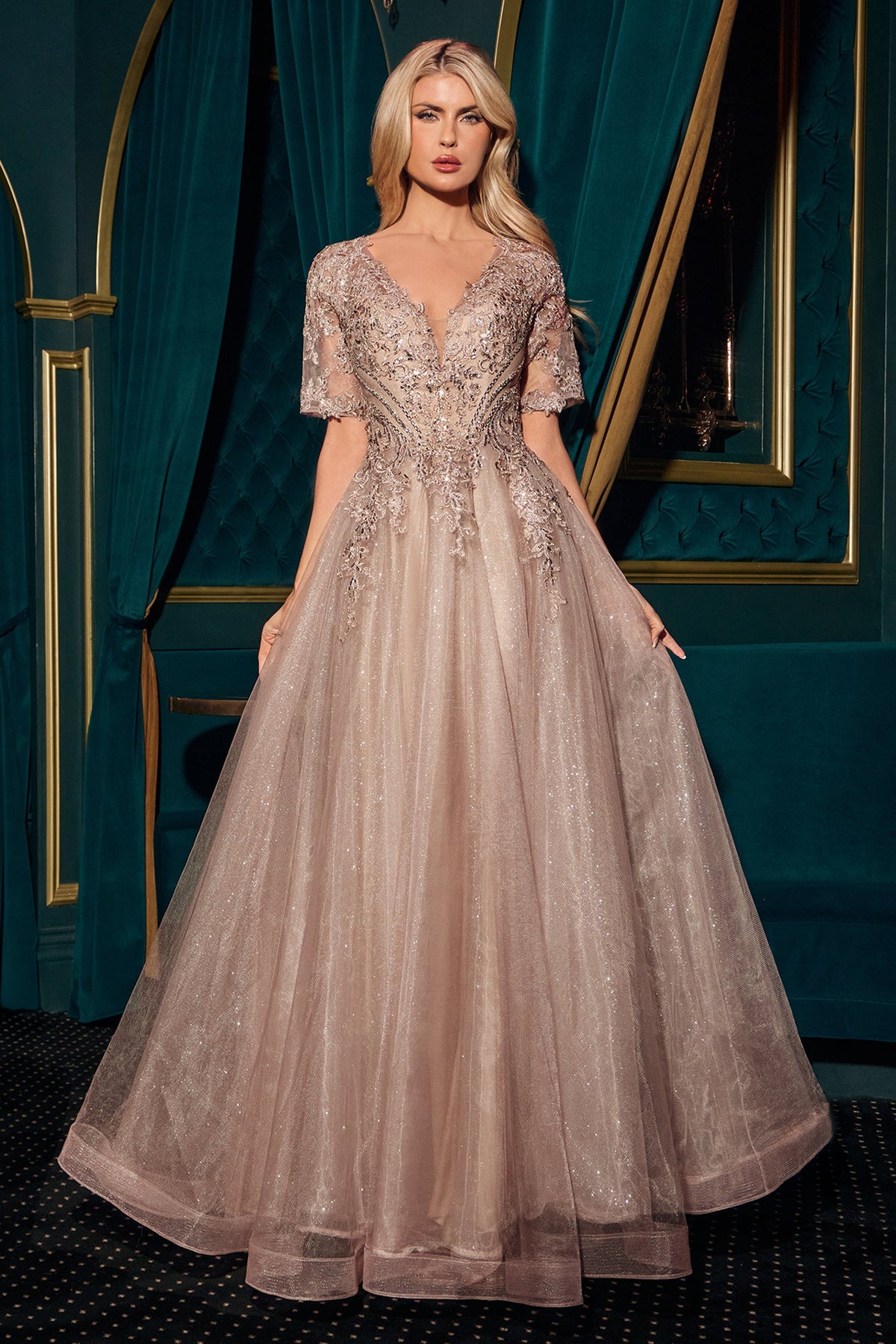 Ladivine by Cinderella Divine cd726-mocha-front