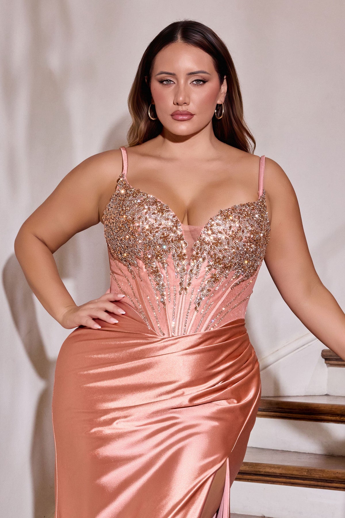 Ladivine by Cinderella Divine cd729c-rose-gold