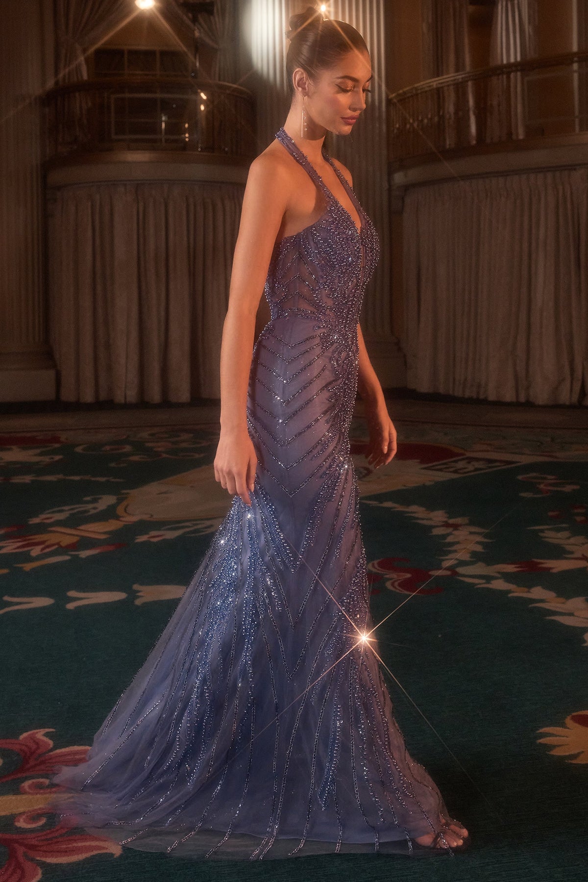 Ladivine by Cinderella Divine cds547-blue-3