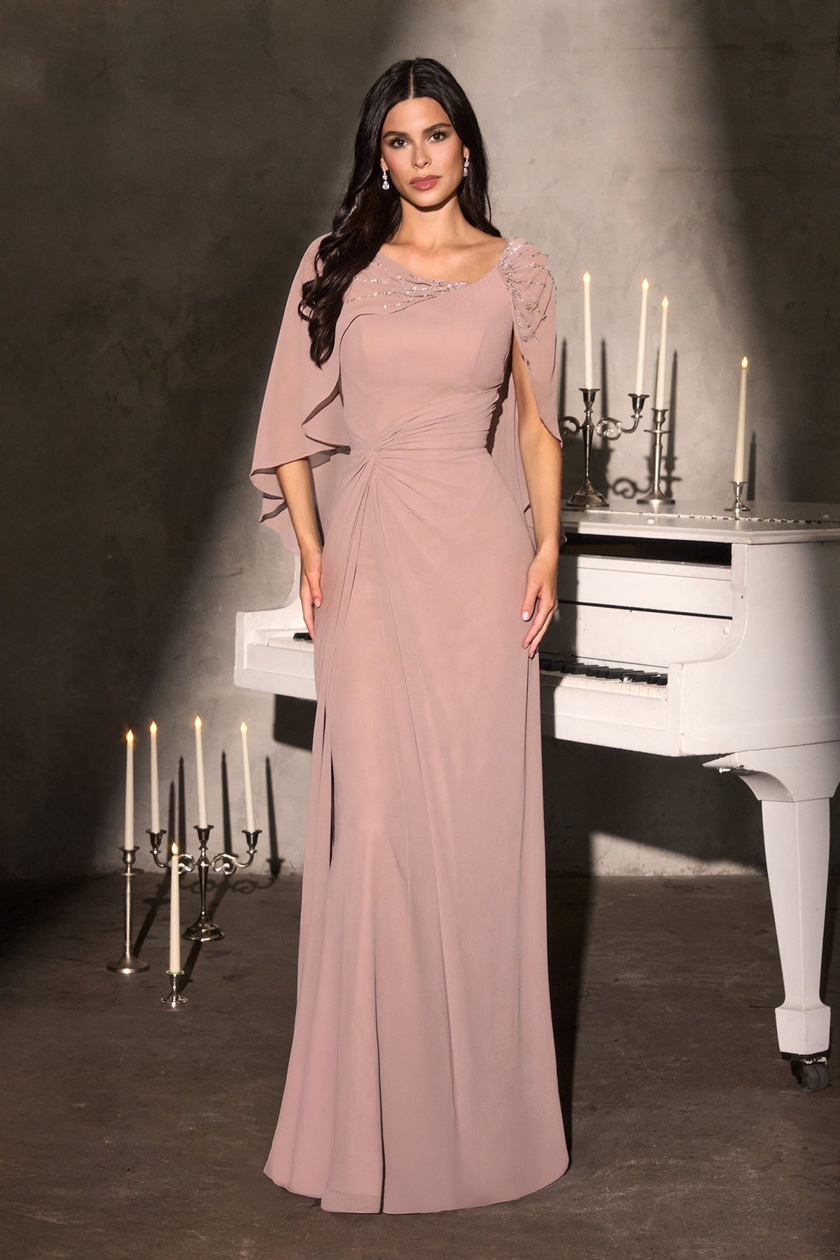 Ladivine by Cinderella Divine cr884-mauve-front