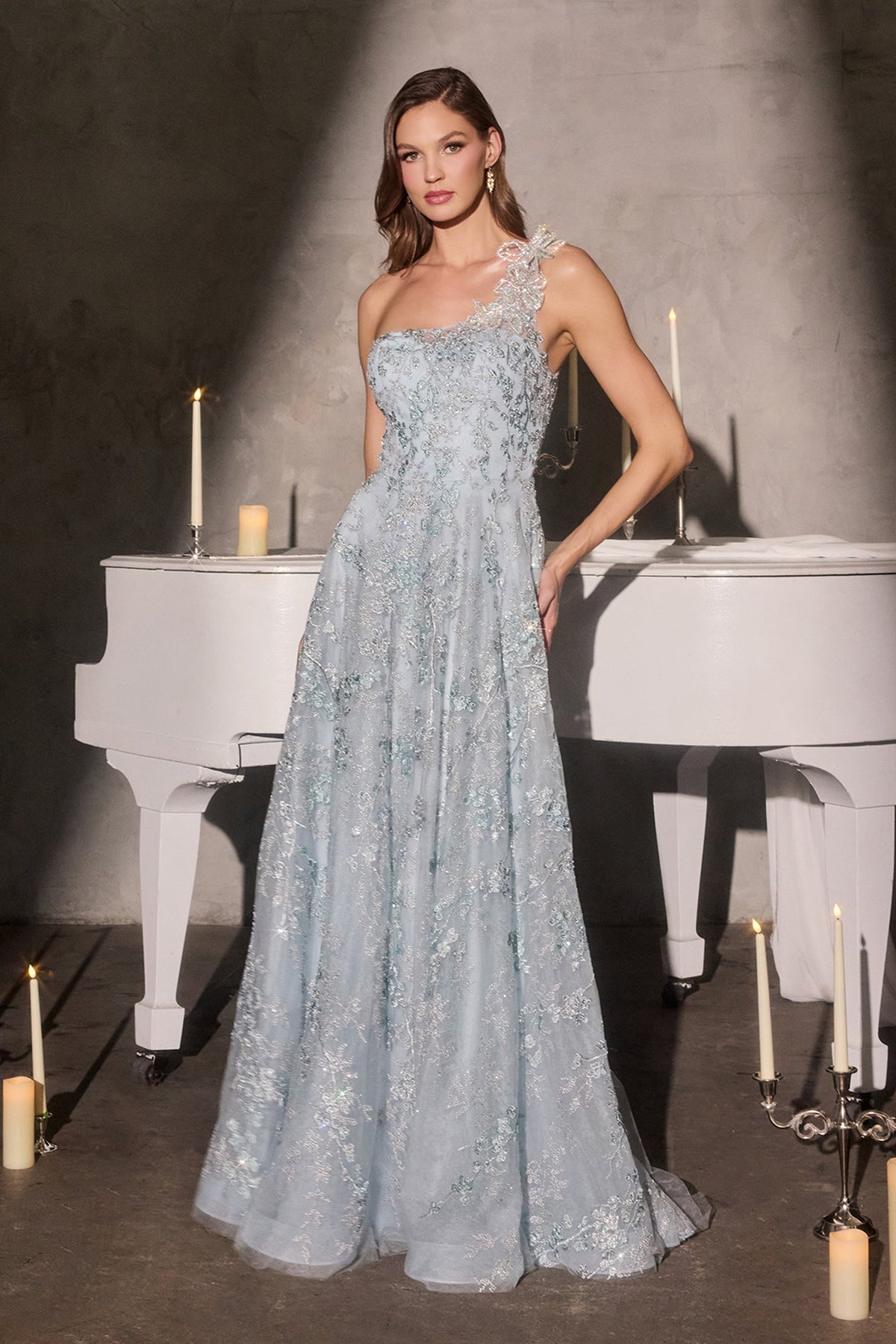 Ladivine by Cinderella Divine j909-blue-front