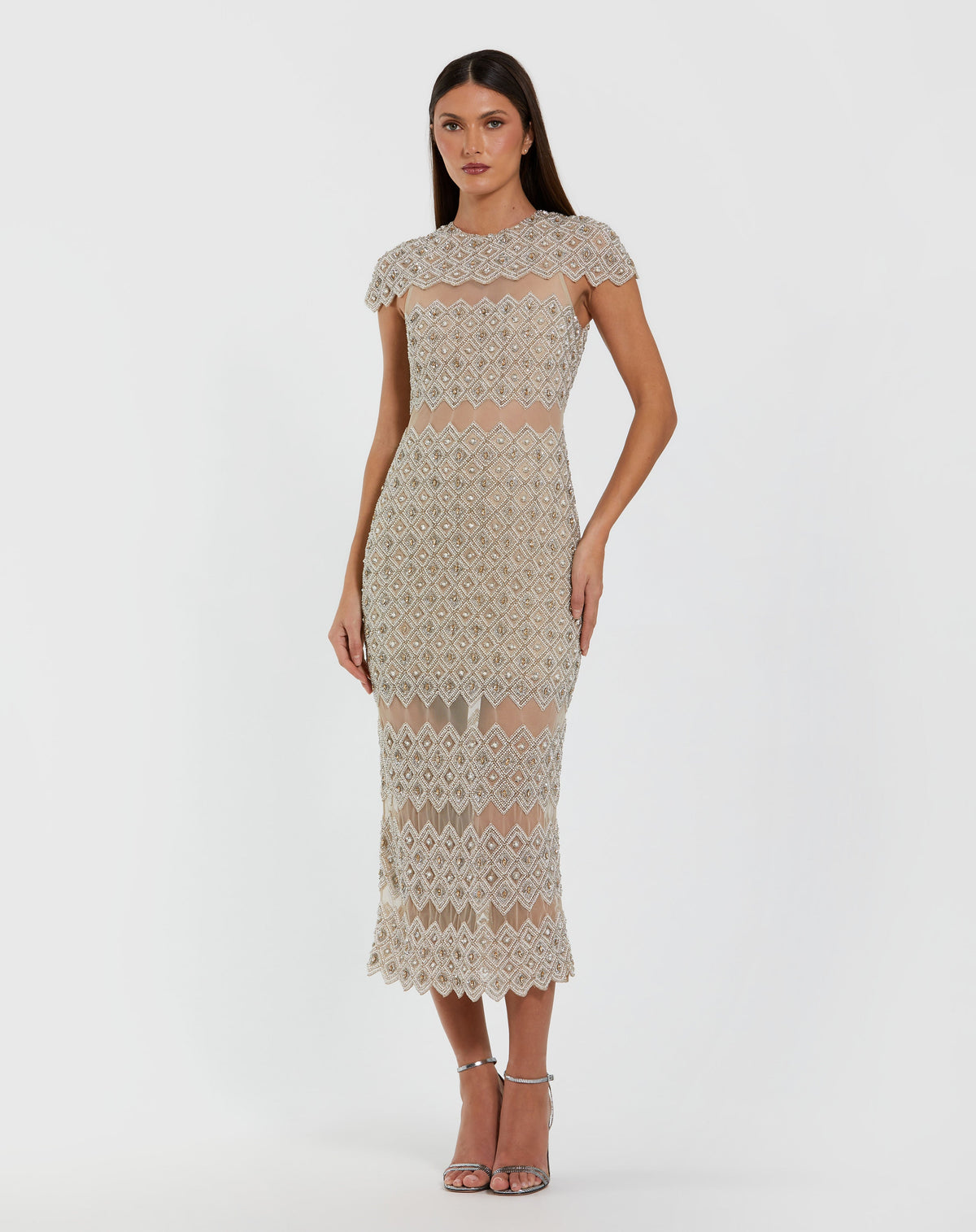 Mac Duggal 10147-ivorynude-ab