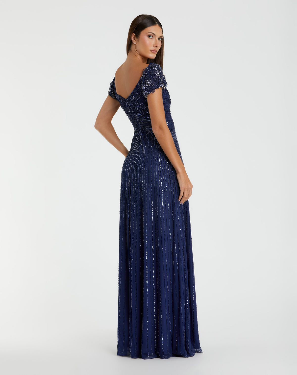 Mac Duggal 23042-sapphire-bk