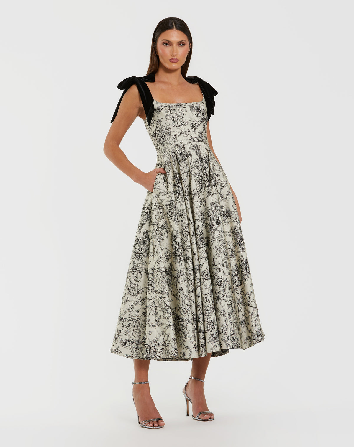 Mac Duggal 27749-blackmulti-ab