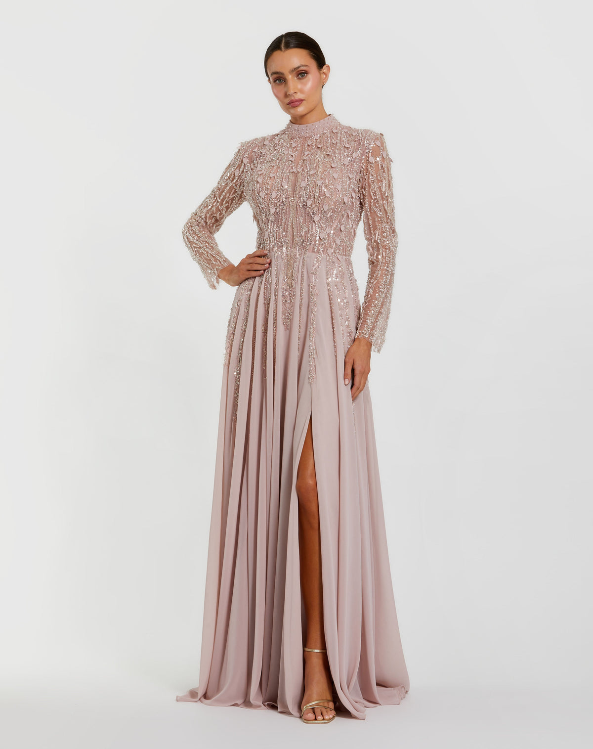 Mac Duggal 37037-dustyrose-ab