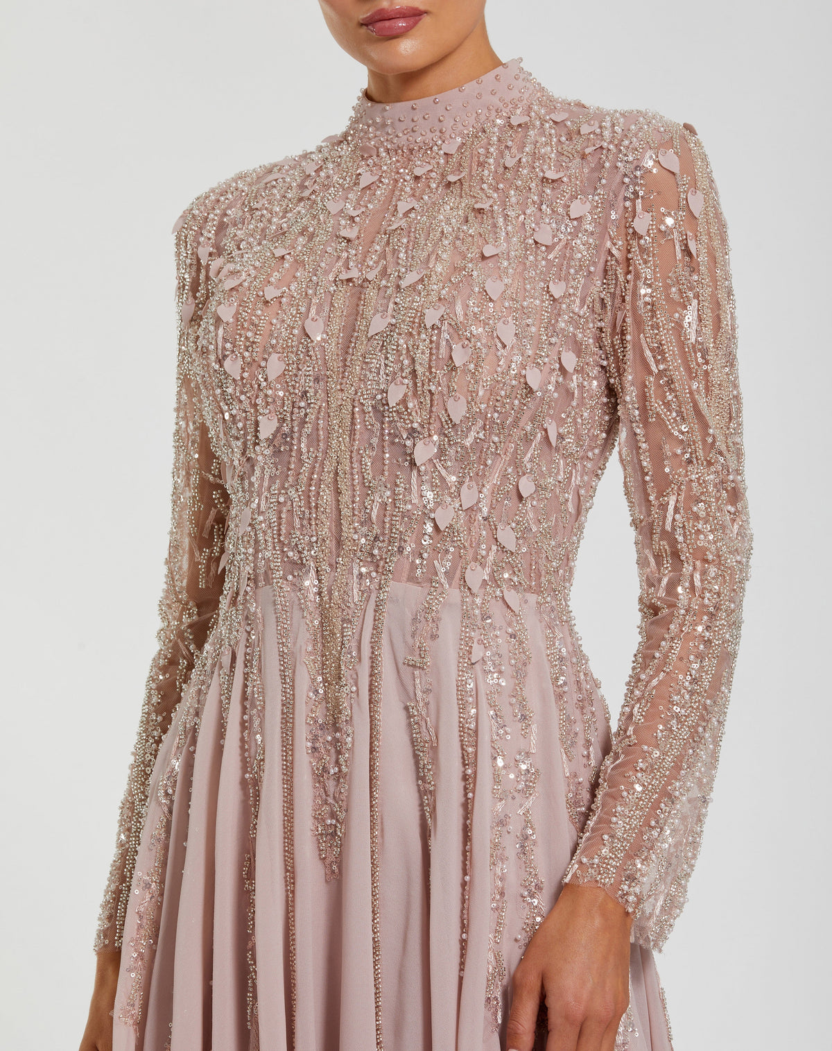 Mac Duggal 37037-dustyrose-cl