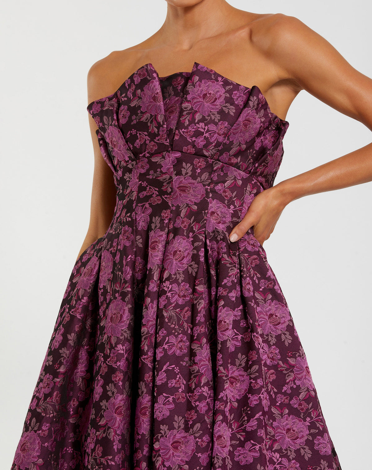 Mac Duggal 56159-magentamulti-cl